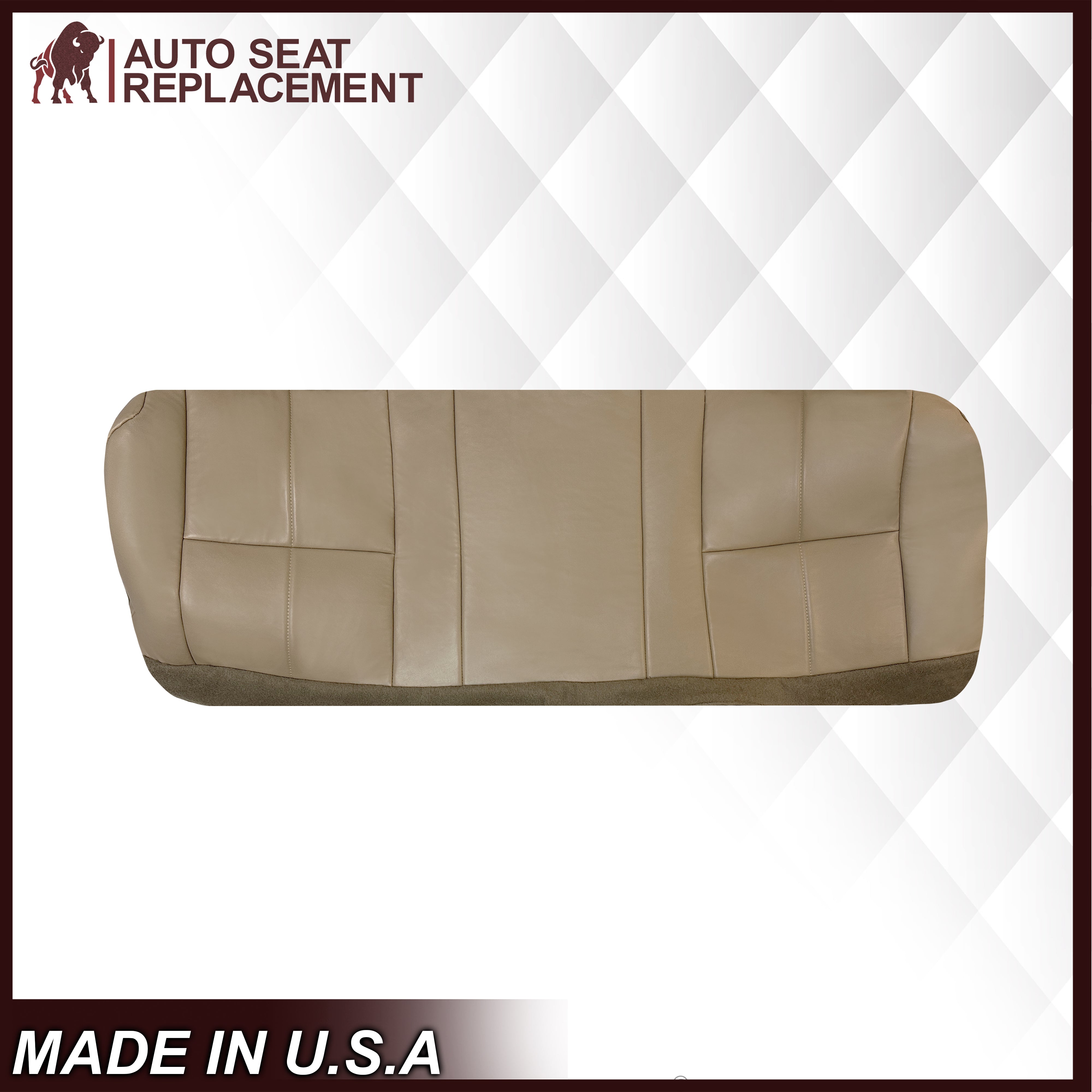 1998-2002 Dodge Ram 1500 2500 3500 Tan Second Row Seat Cover - Custom Fit Truck Seat Protector for Comfort & Durability | Perfect for Road Trips, Work Commutes & Off-Road Adventures