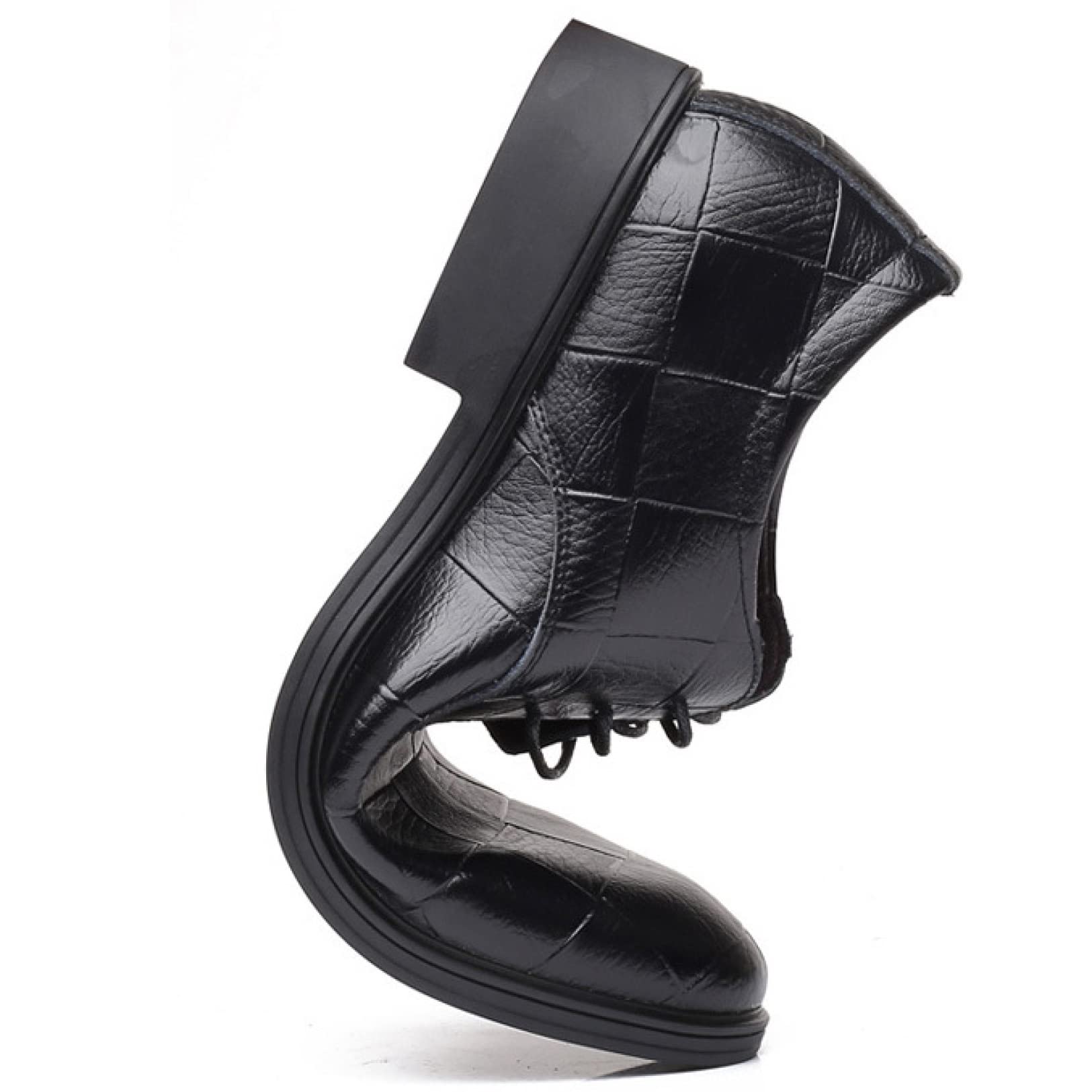 Men's Oxford Dress Shoes - Comfortable Faux Leather Business Casual Shoes with Cap Toe Design for Office, Wedding & Daily Walking | Stylish & Durable Men's Footwear for Work & Formal Occasions