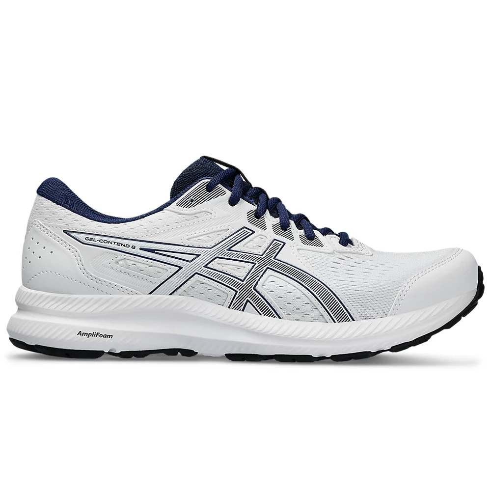 ASICS GEL-Contend 8 Running Shoes for Men - Lightweight Cushioned Athletic Sneakers for Jogging, Gym Workouts & Daily Walking