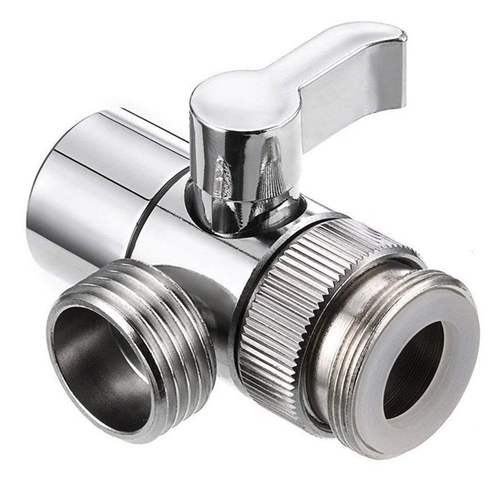Kitchen Sink Faucet Diverter Valve with Filter - for Bathroom & Kitchen Use