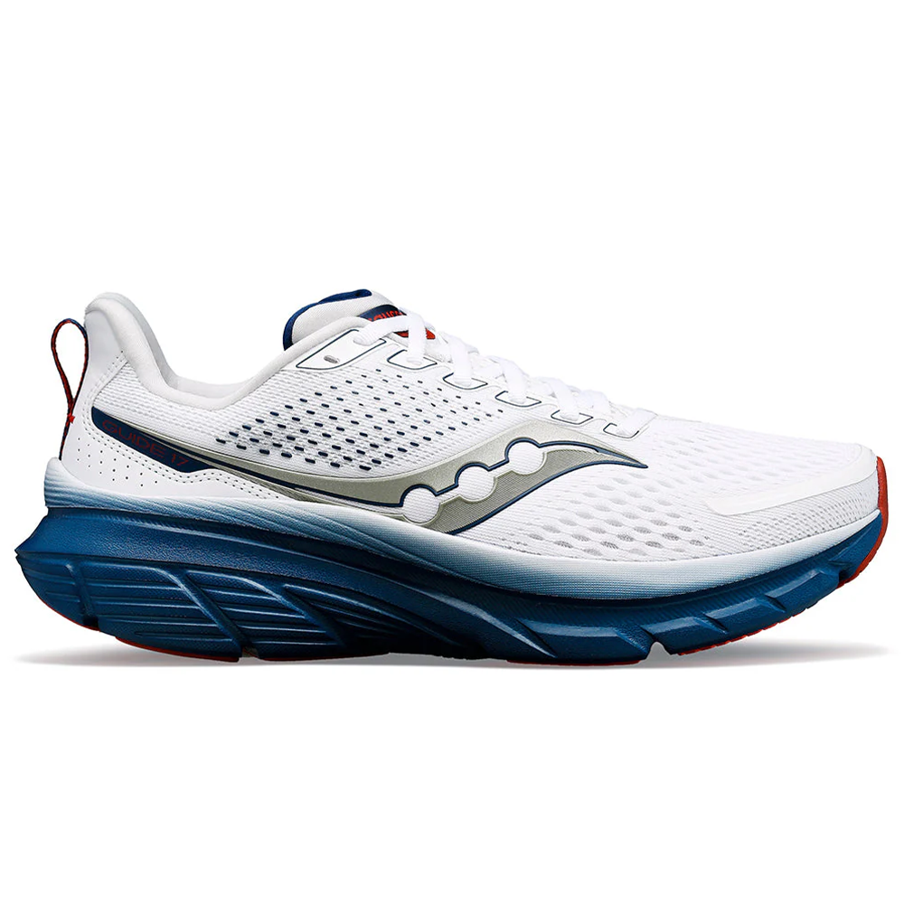 Men's Saucony Guide 17 Running Shoes - Lightweight Stability Sneakers for Men with Cushioned Support | Perfect for Road Running, Jogging & Daily Workouts