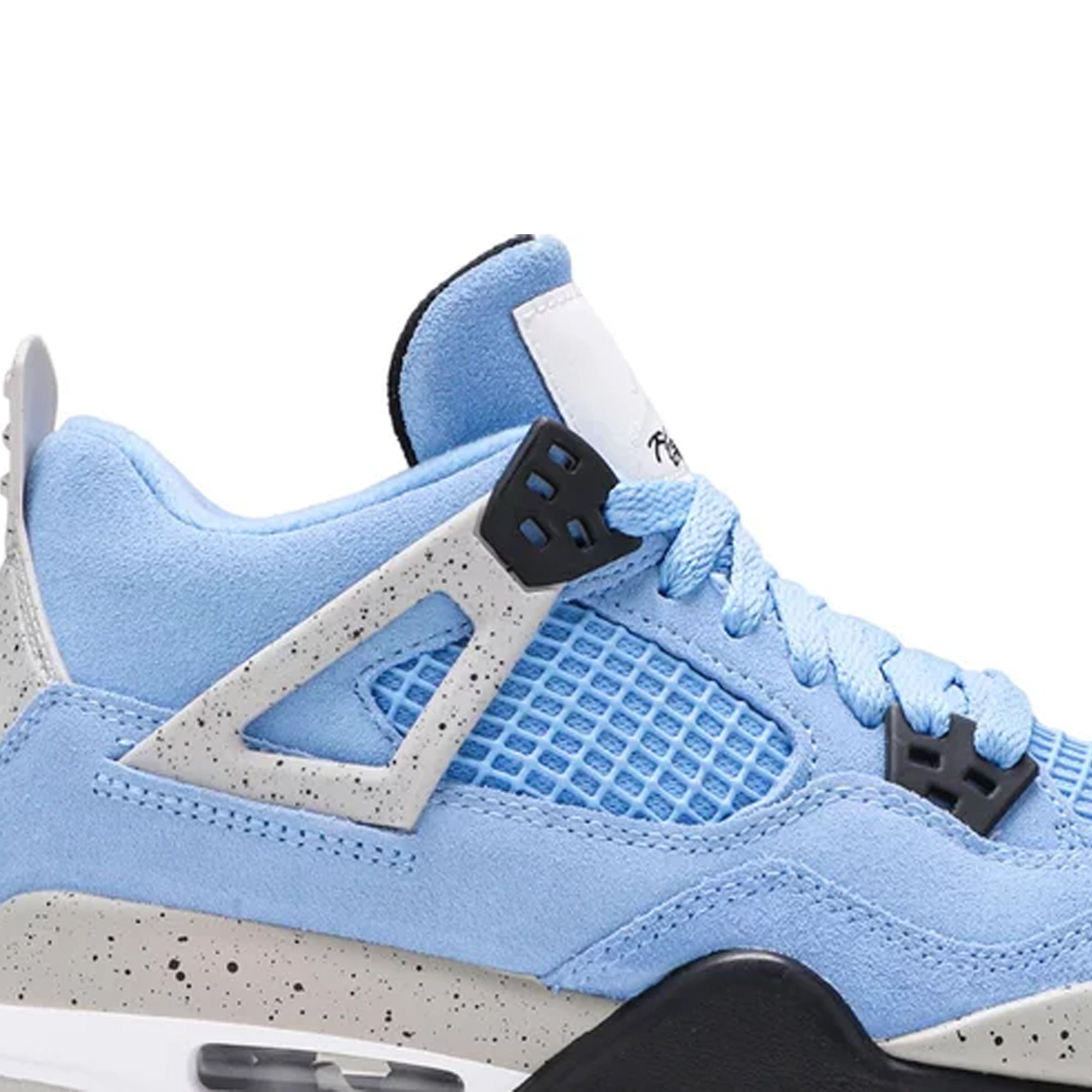 Air Jordan 4 Retro 'University Blue' GS Sneakers (2021 Release) - Men's/Women's Basketball Shoes for Casual Wear & Street Fashion