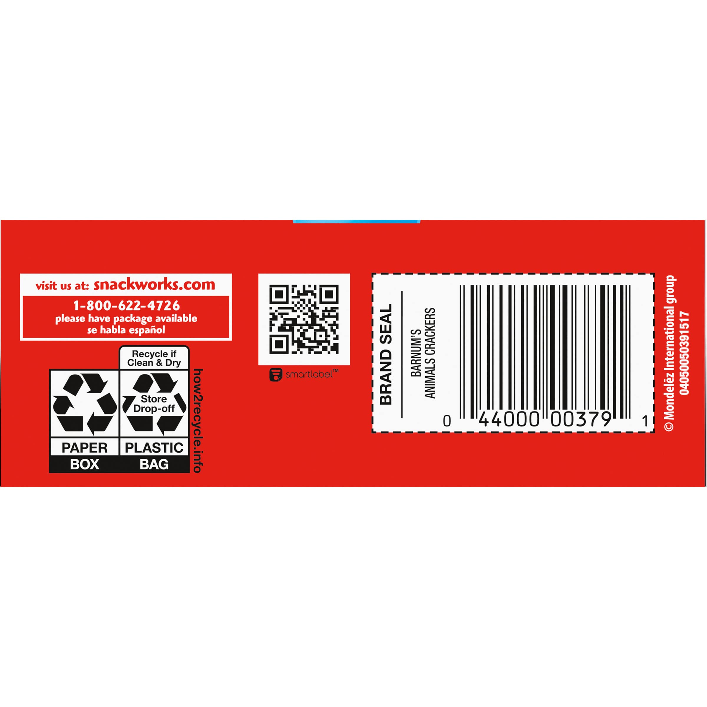 BARNUM'S Original Animal Crackers - Classic Kids Snacks, 2.13 oz Box (Pack of 12) - Perfect for School Lunches, Birthday Parties & After-School Treats