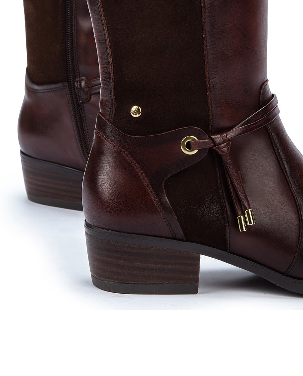 PIKOLINOS Women's Leather Daroca Boots - Comfortable & Stylish Ankle Boots for Fall, Winter & Casual Outfits