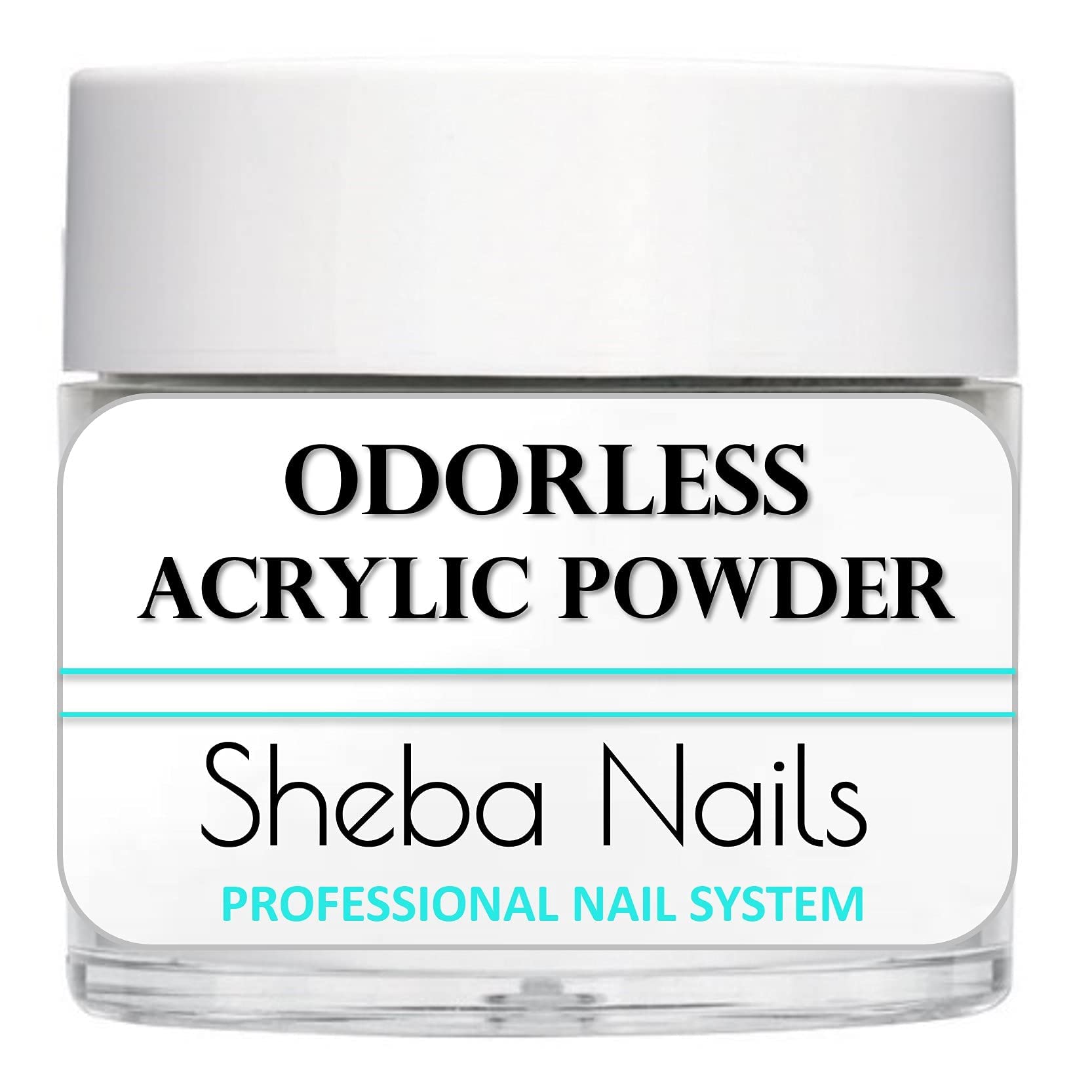 SHEBA NAILS Professional Odorless Acrylic Nail Kit for State Board Exams - Complete Basic Set for Salon & Home Manicures