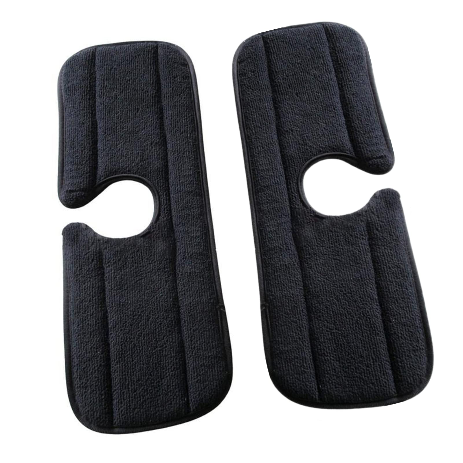 Silicone Sink Splash Guard - 2pcs Black Drip Protector for Kitchen & Bathroom Countertops