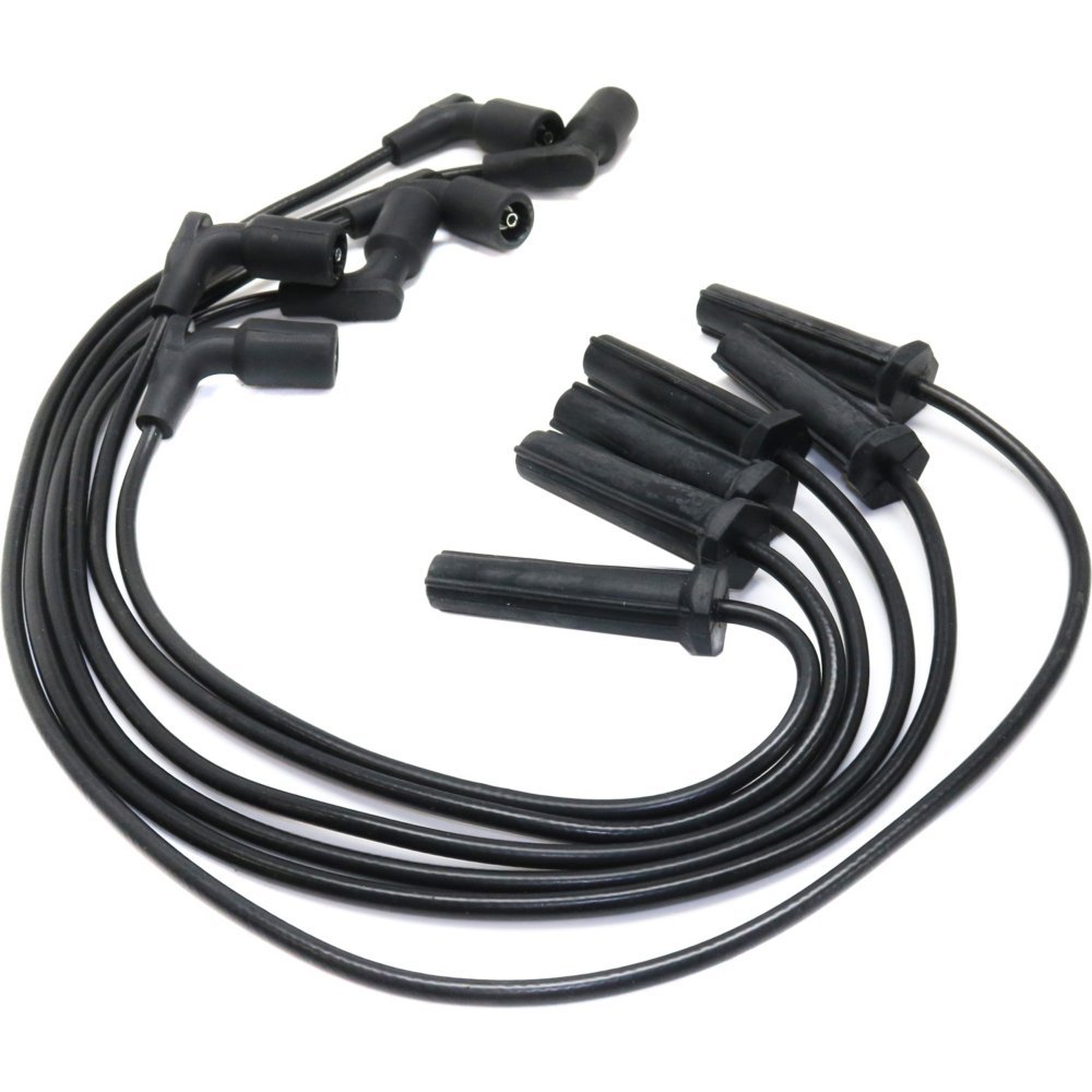 Evan-Fischer Spark Plug Wire Set Compatible with CHEVROLET IMPALA 2006-2009 & LUCERNE 2009-2011 - High Performance Ignition Wires for Smooth Engine Operation