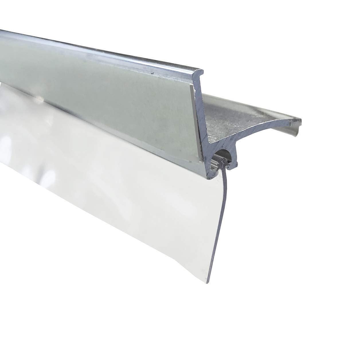 Chrome Shower Door Bottom Deflector 30