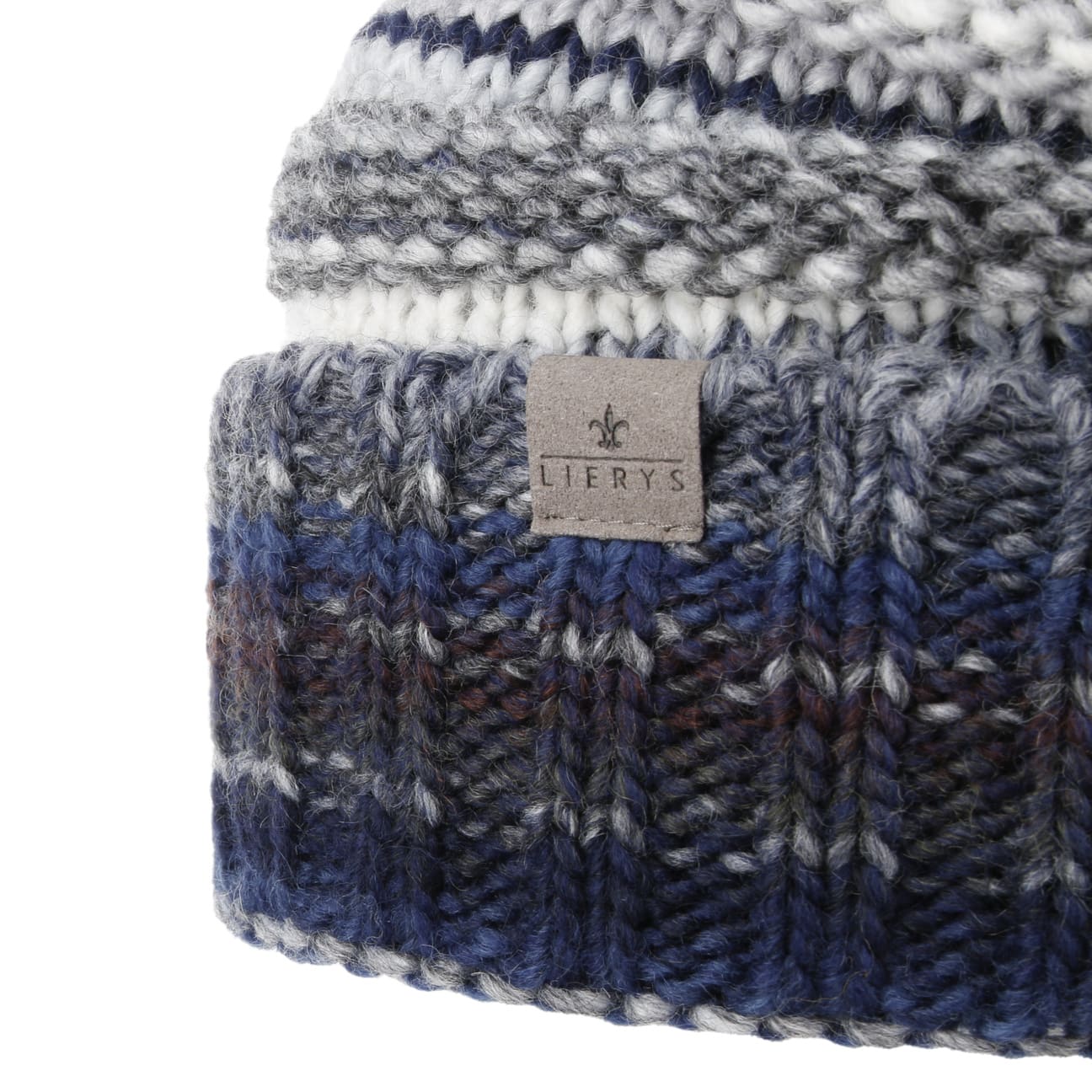 Lierys Bernardo Beanie - Fleece-Lined Winter Hat with Foldable Cuff for Men & Women - Perfect for Skiing, Snowboarding & Cold Weather Outdoor Activities