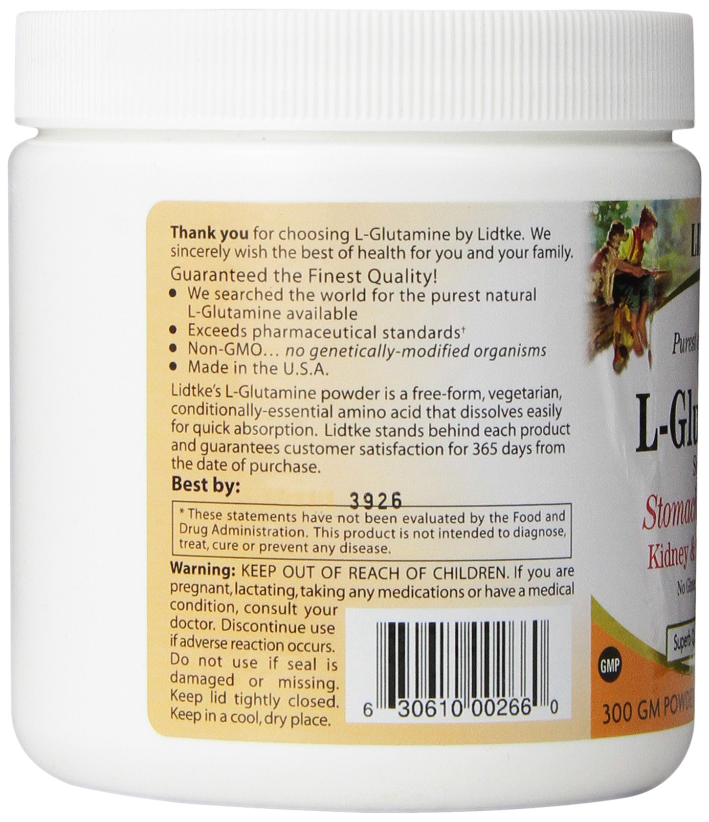 Premium L-Glutamine Powder 300g - Pure Amino Acid Supplement for Muscle Recovery & Immune Support - Ideal for Athletes, Fitness Enthusiasts & Post-Workout Recovery