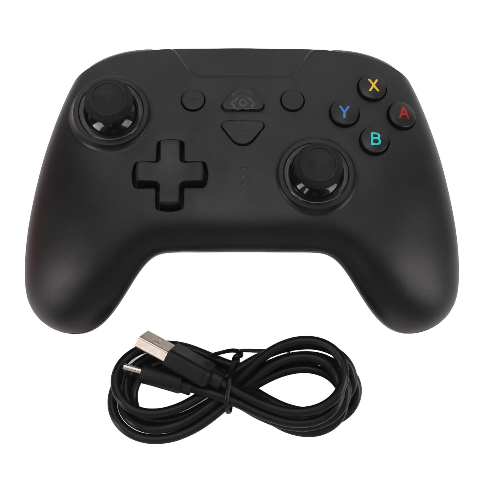 Garsent Wireless Gaming Controller with RGB Lighting, Programmable Back Buttons & Vibration Feedback - Perfect for PC, PS4, PS5 & Xbox Gaming Sessions