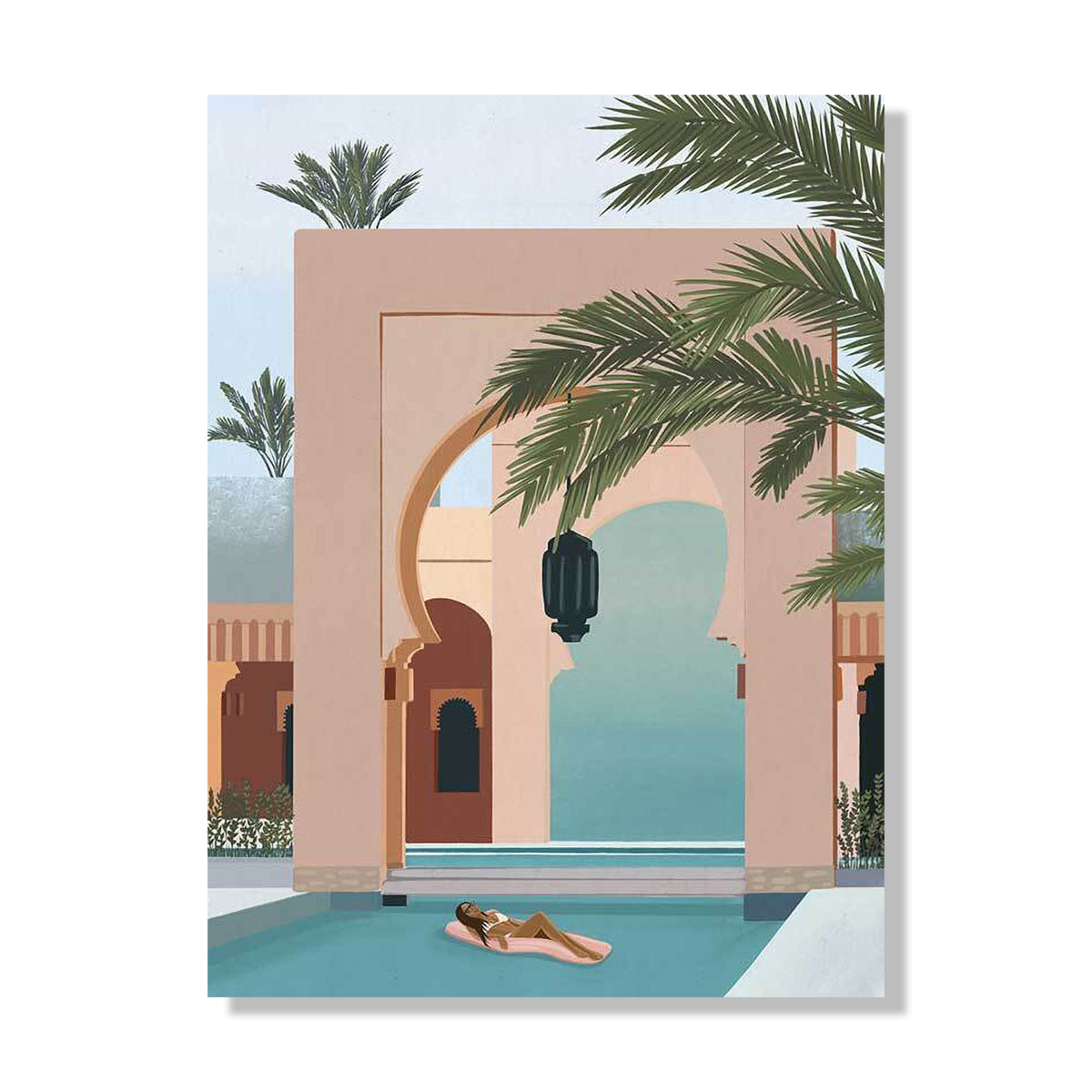 Lilo Lola Portrait Art Print - Premium Wall Decor for Living Room, Bedroom & Office - Perfect Gift for Home Decor Enthusiasts