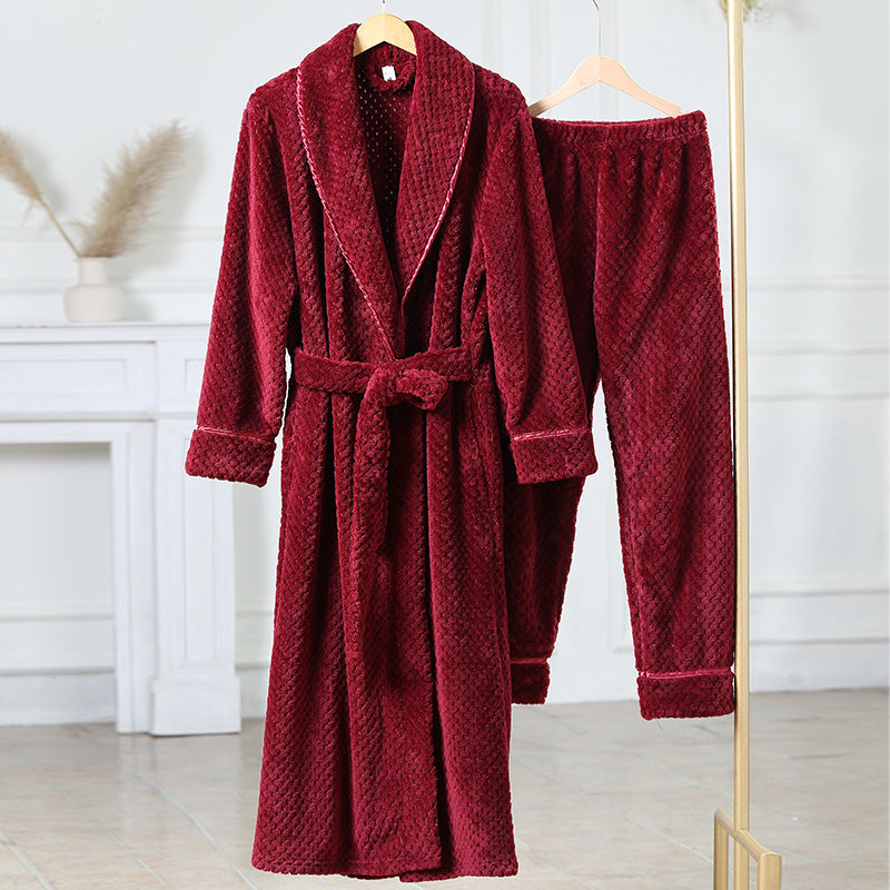 Cozy Women's Thermal Pajama Set - Winter Warm Sleepwear for Cold Nights - Perfect for Lounging, Sleeping & Staying Warm at Home