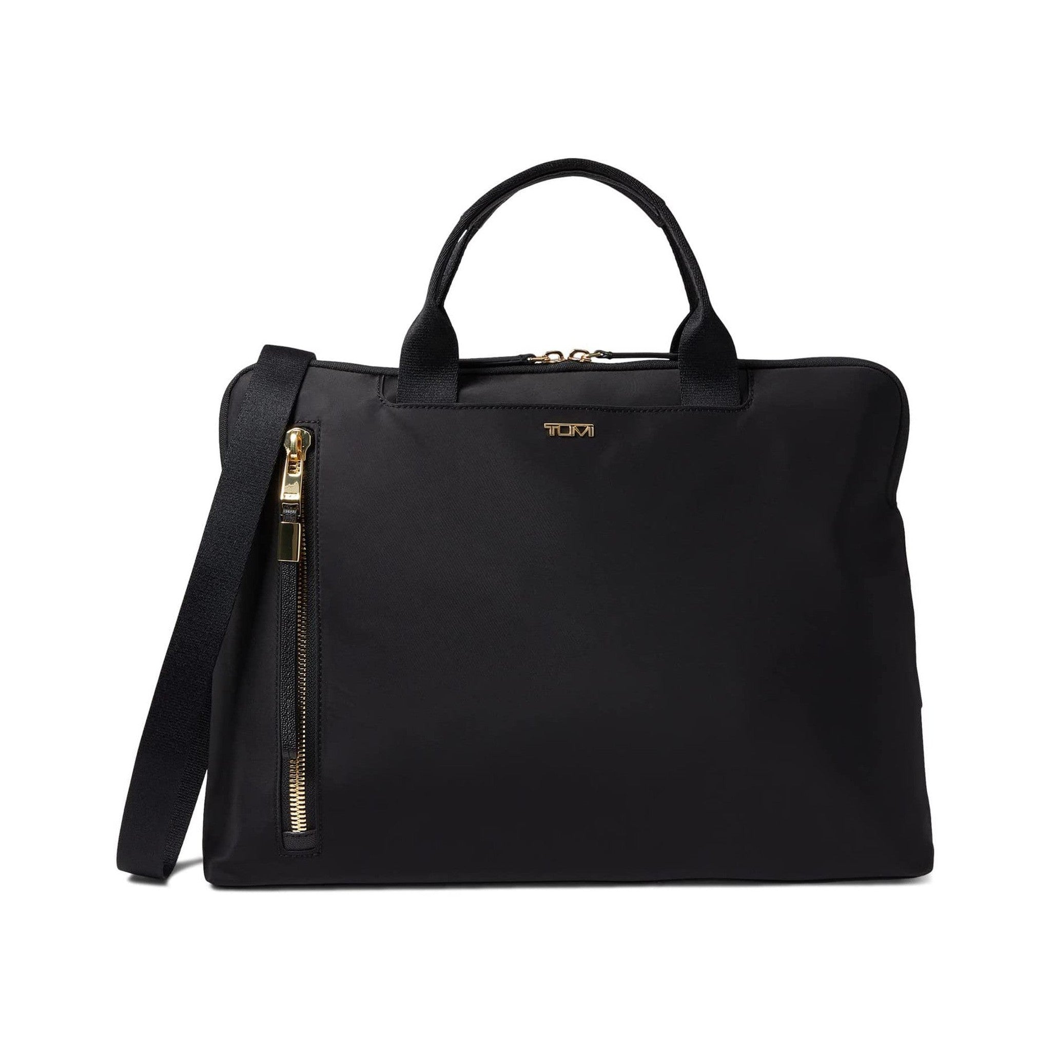 TUMI Voyageur Benin Laptop Bag - Premium 15.6 Inch Laptop Briefcase for Business Travel & Work | Durable Nylon Carry-On with USB Charging Port