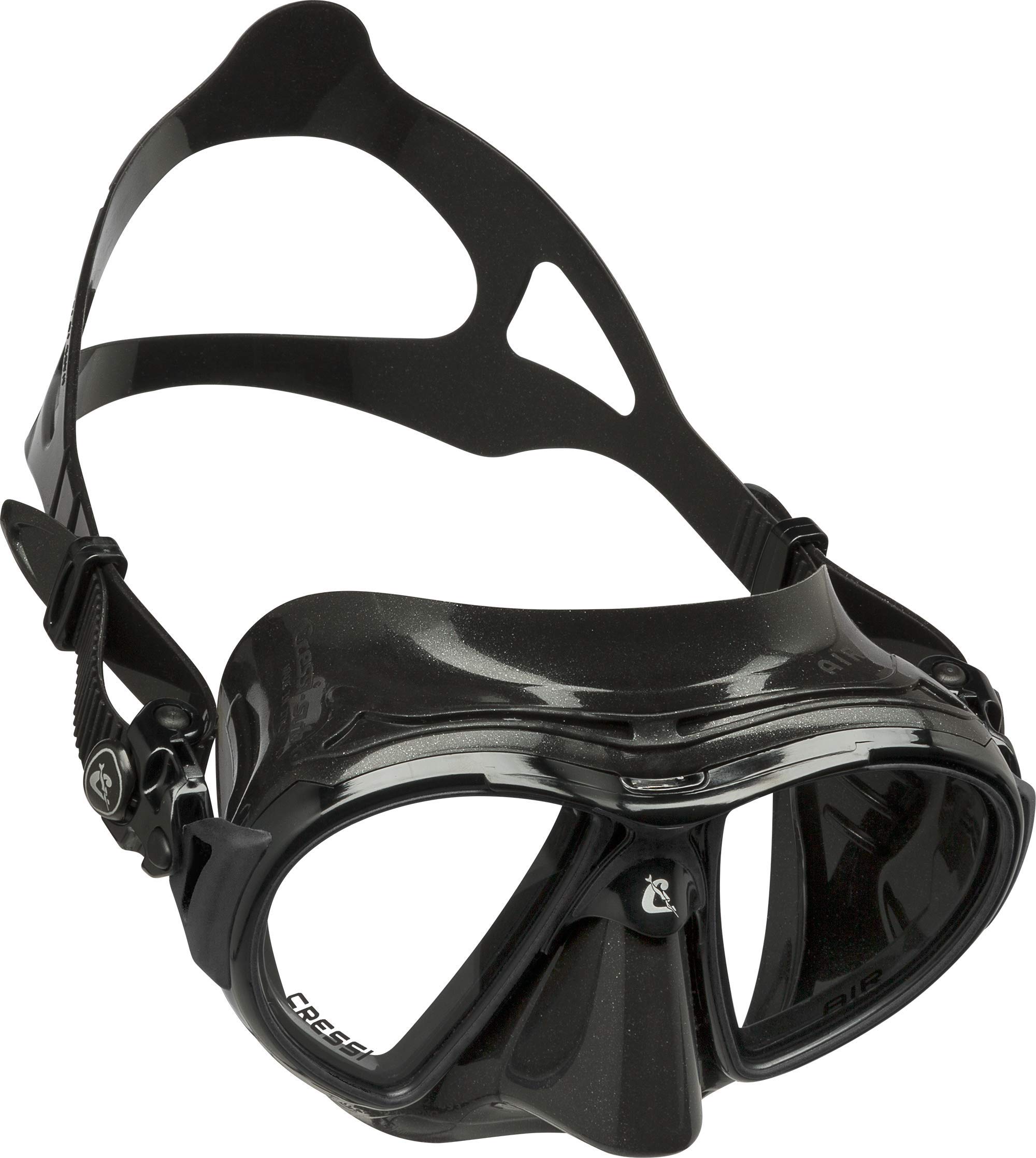 Cressi Scuba Diving Mask with Tear Drop Lenses - Enhanced Visibility for Underwater Exploration