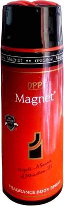 OPP Magnet Fragrance Body Spray Deodorant for Men & Women - 200ml Long-Lasting Freshness for Gym, Work & Daily Use