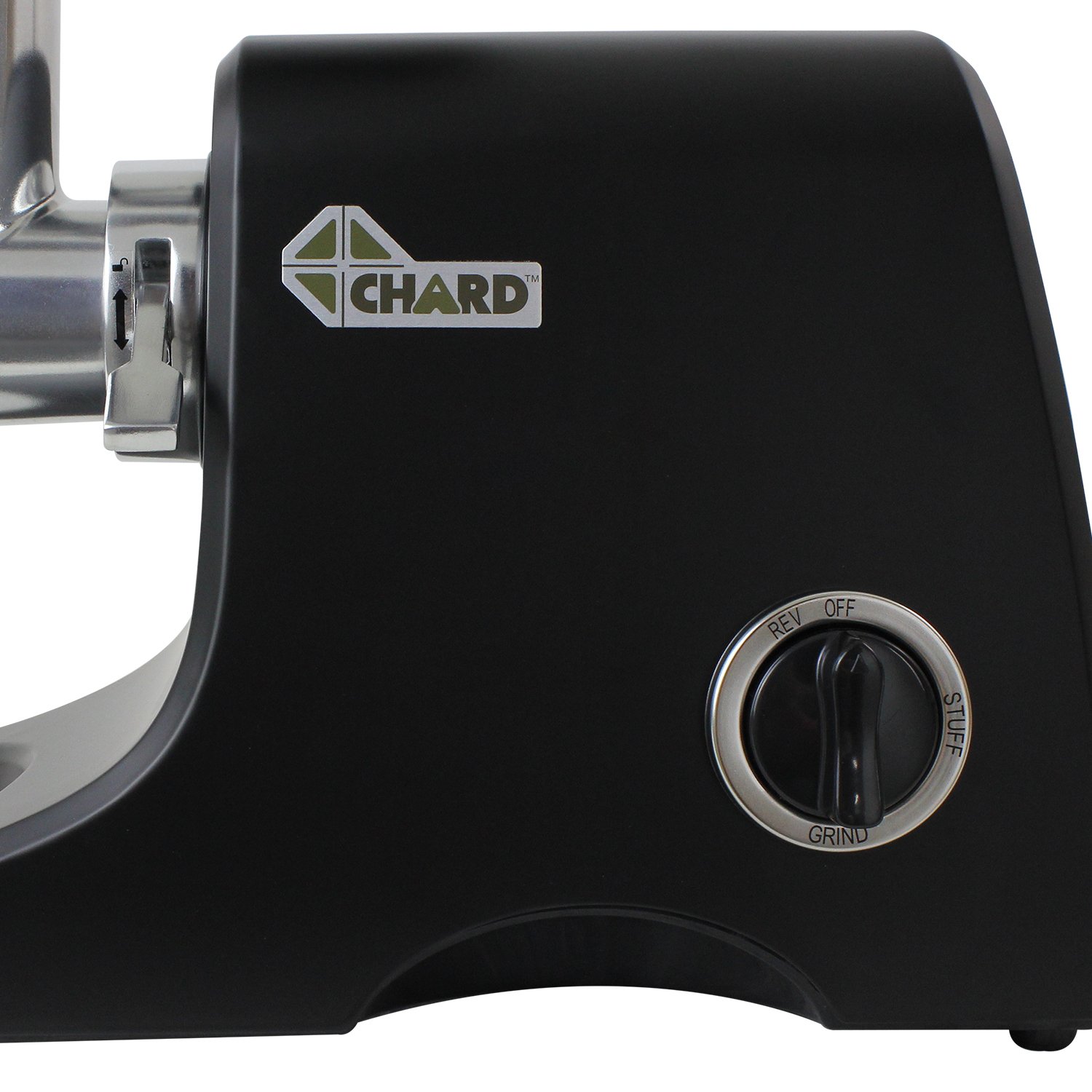 CHARD FG1000B Heavy Duty Electric Meat Grinder - 500W Stainless Steel Food Processor for Beef, Sausage, Vegetables - Perfect for Home Kitchens & Commercial Use