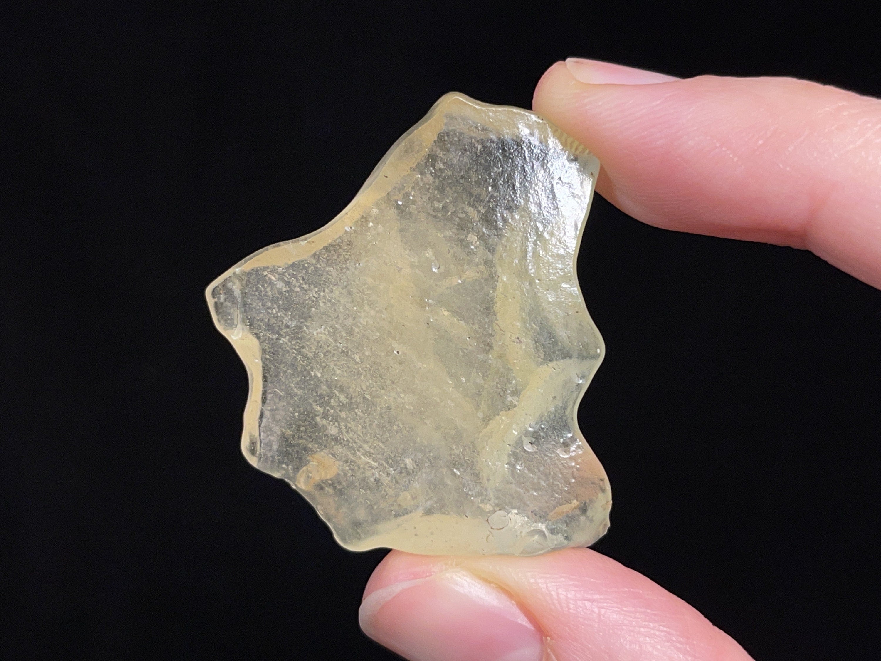 Libyan Desert Glass Raw Crystal - Rare 2A Grade 11g - Metaphysical Healing Stones for Meditation, Reiki & Energy Work - Authentic Natural Gemstone