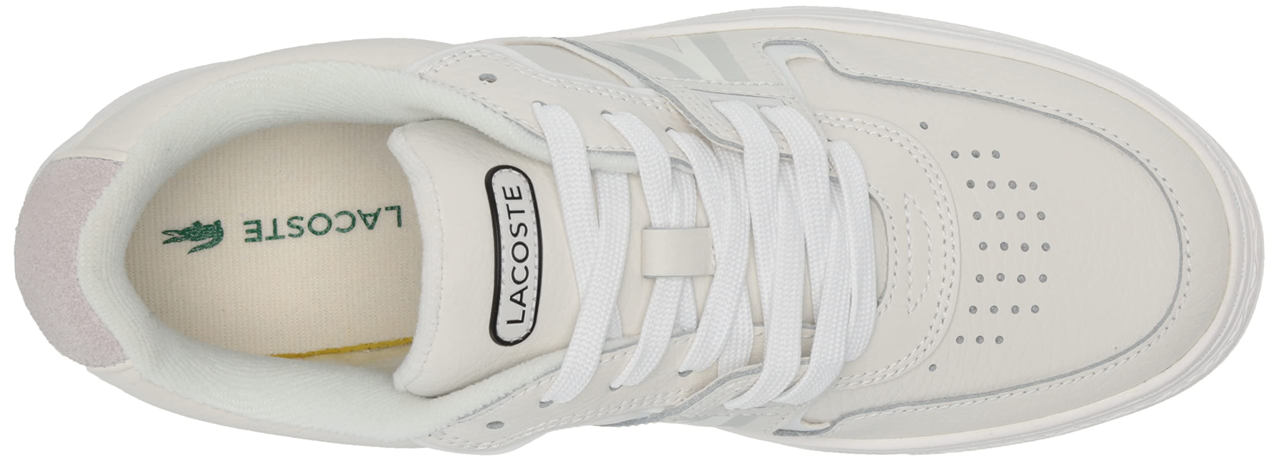 Lacoste Women's L001 Leather Sneakers - Stylish & Comfortable Casual Shoes for Everyday Wear | Perfect for Walking, Running & Fashion Outfits