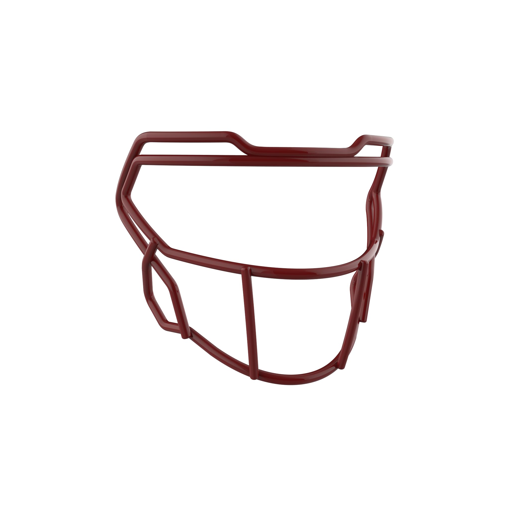 VICIS ZERO2 SO-212 Football Facemask for VICIS ZERO2 Helmets | Stainless Steel Face Guard | Cardinal Red | Perfect for High School & College Football Players