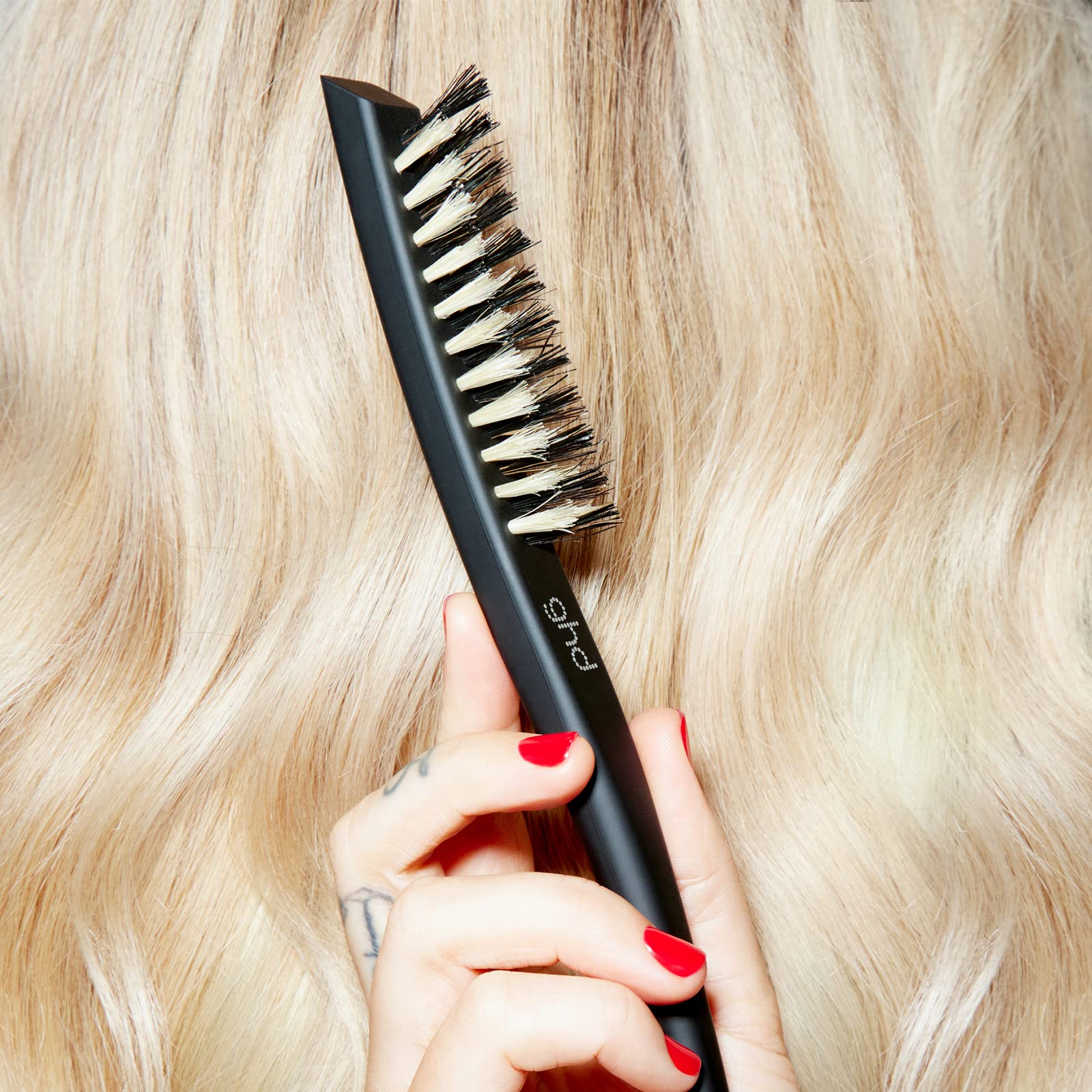 ghd The Final Touch Narrow Dressing Hair Brush for Smoothing & Styling - Perfect for Salon Quality Blowouts & Home Hair Care