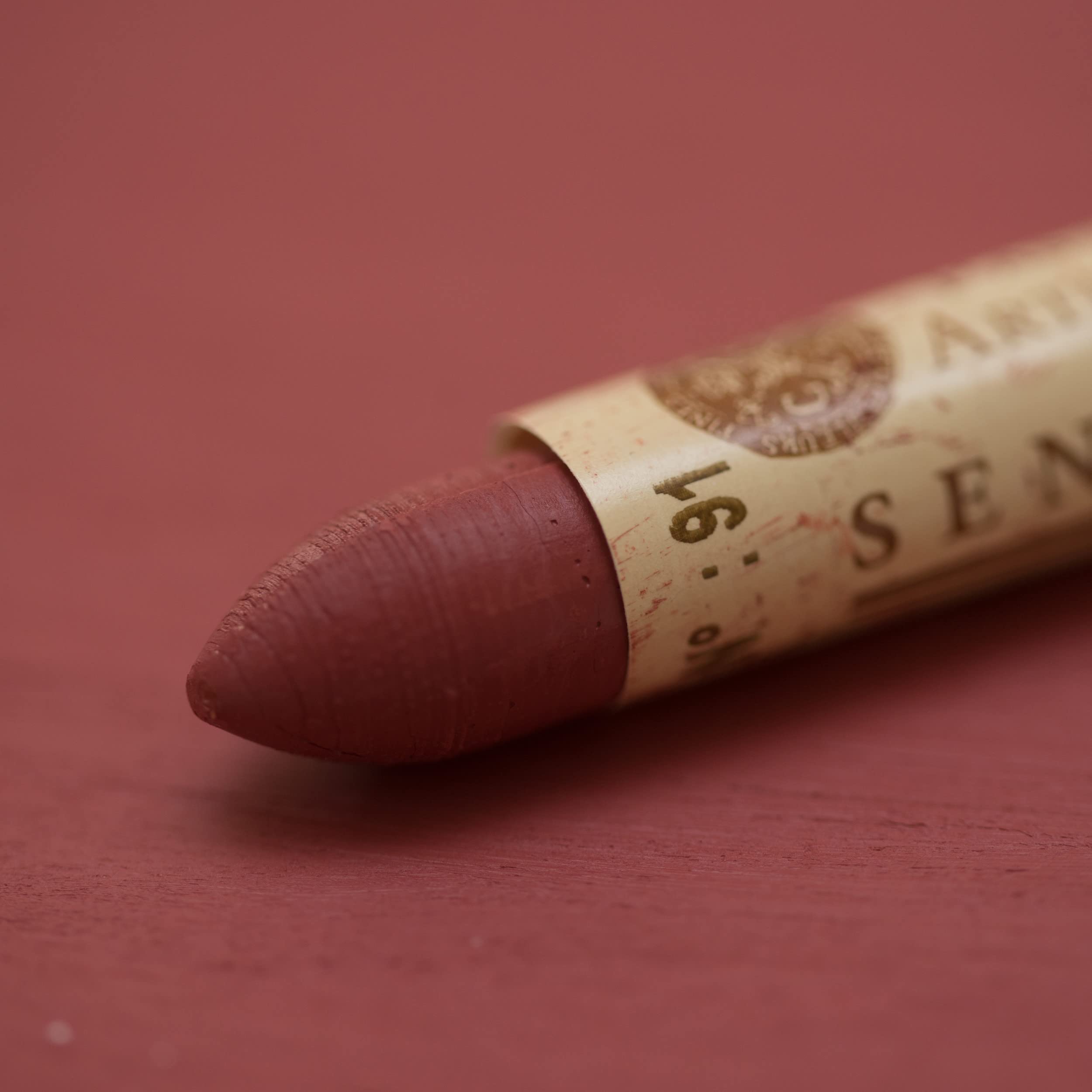 Sennelier Chrome Red Oil Pastels - Professional Artist Grade Soft Pastels for Drawing, Sketching & Painting - Perfect for Canvas, Paper & Mixed Media Art Projects