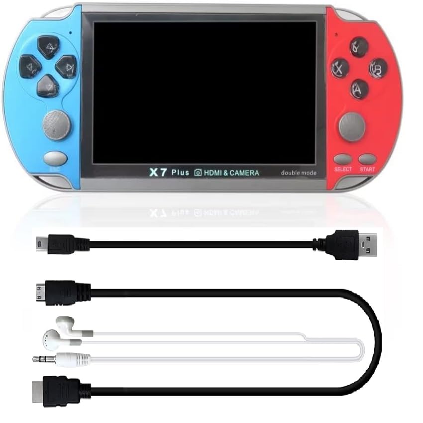 2025 Upgraded X7 Plus Handheld Game Console - 5.1