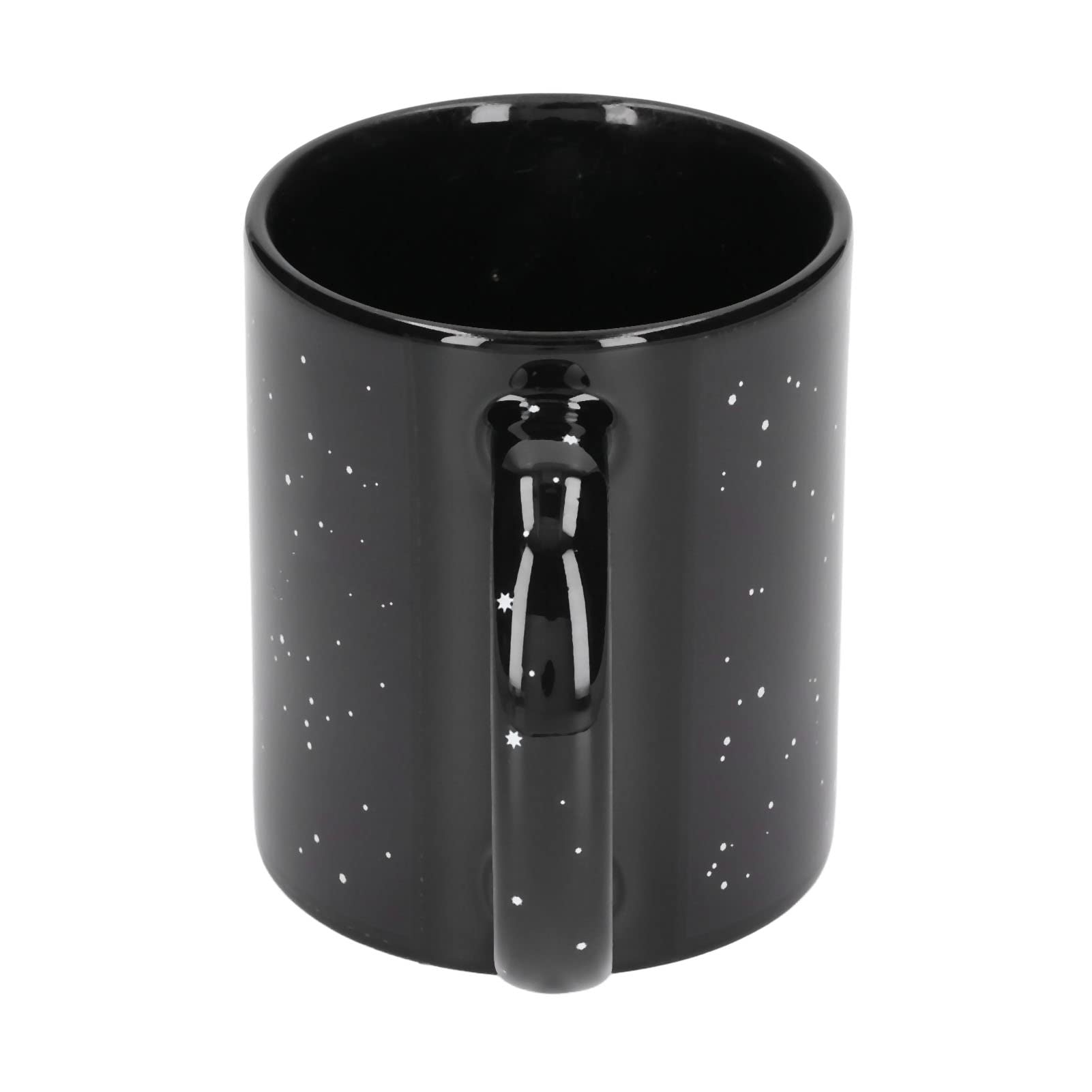 Heat Sensitive Color Changing Coffee Mug - 12oz Ceramic Cup with Comfortable Handle, Microwave & Dishwasher Safe - Perfect for Home, Office, and Gifts (Changes Color with Hot Drinks)