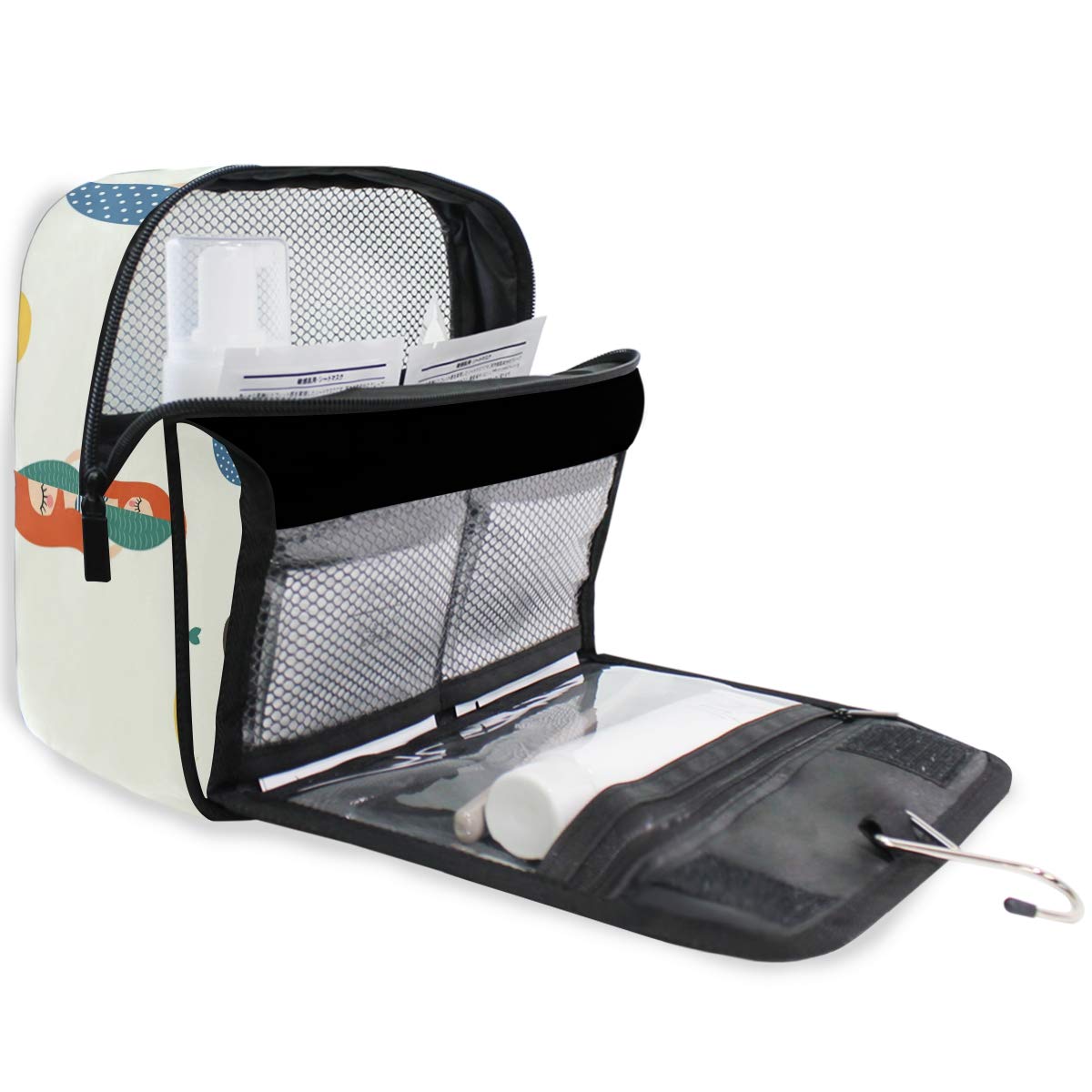 Waterproof Hanging Travel Toiletry Bag - Portable Cosmetic Organizer for Men & Women - Perfect for Camping, Gym, Business Trips & Vacation Essentials