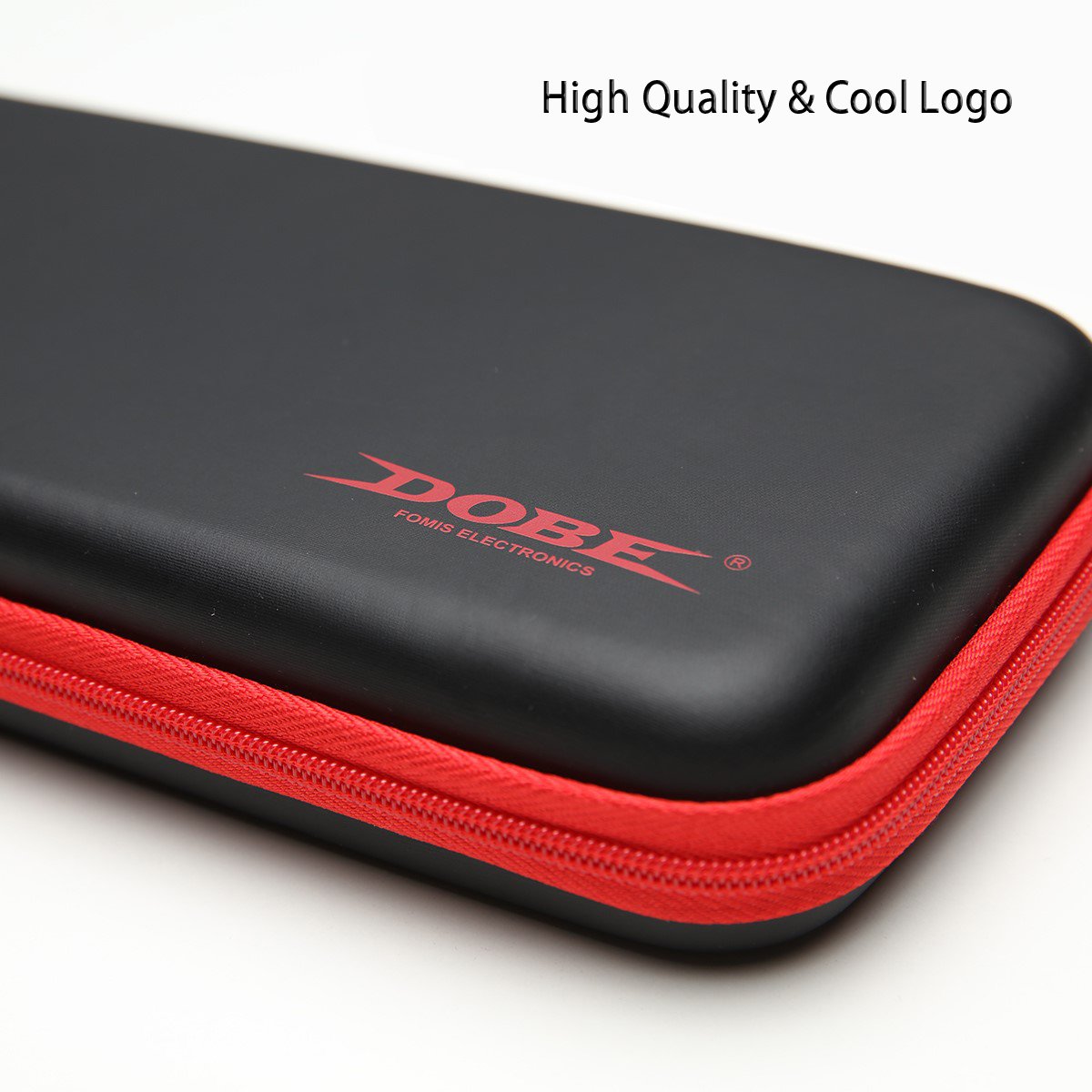 Nintendo Switch Hard Carry Case with 10 Game Cartridge Holders - Protective Shell Pouch for Switch Console & Accessories (Black) - Perfect for Travel, Gaming Parties & On-the-Go Protection