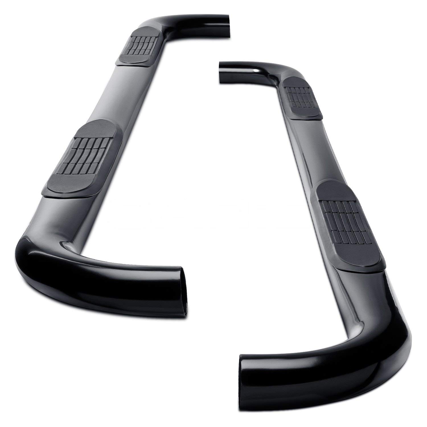 Steelcraft 212450 Black Nerf Bar - Heavy Duty Side Step for Trucks & SUVs - Perfect for Off-Roading, Work & Daily Driving