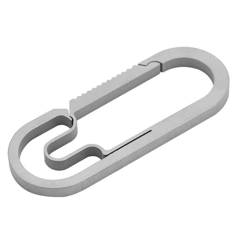 Alloy Split Key Rings - Durable Round Keychain for Outdoor & Home Use