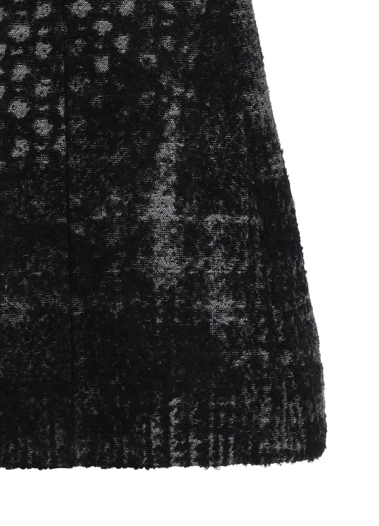 Check Jacquard Gather Skirt for Women - Elegant A-Line Midi Skirt with Pockets - Perfect for Office, Party & Casual Wear