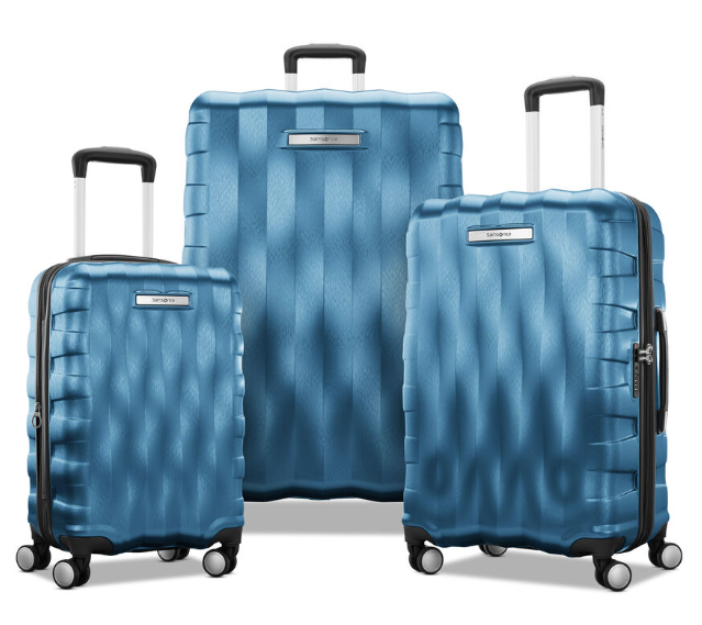 Samsonite Ziplite 6 3-Piece Expandable Luggage Set with Spinner Wheels - Perfect for Business Travel & Family Vacations