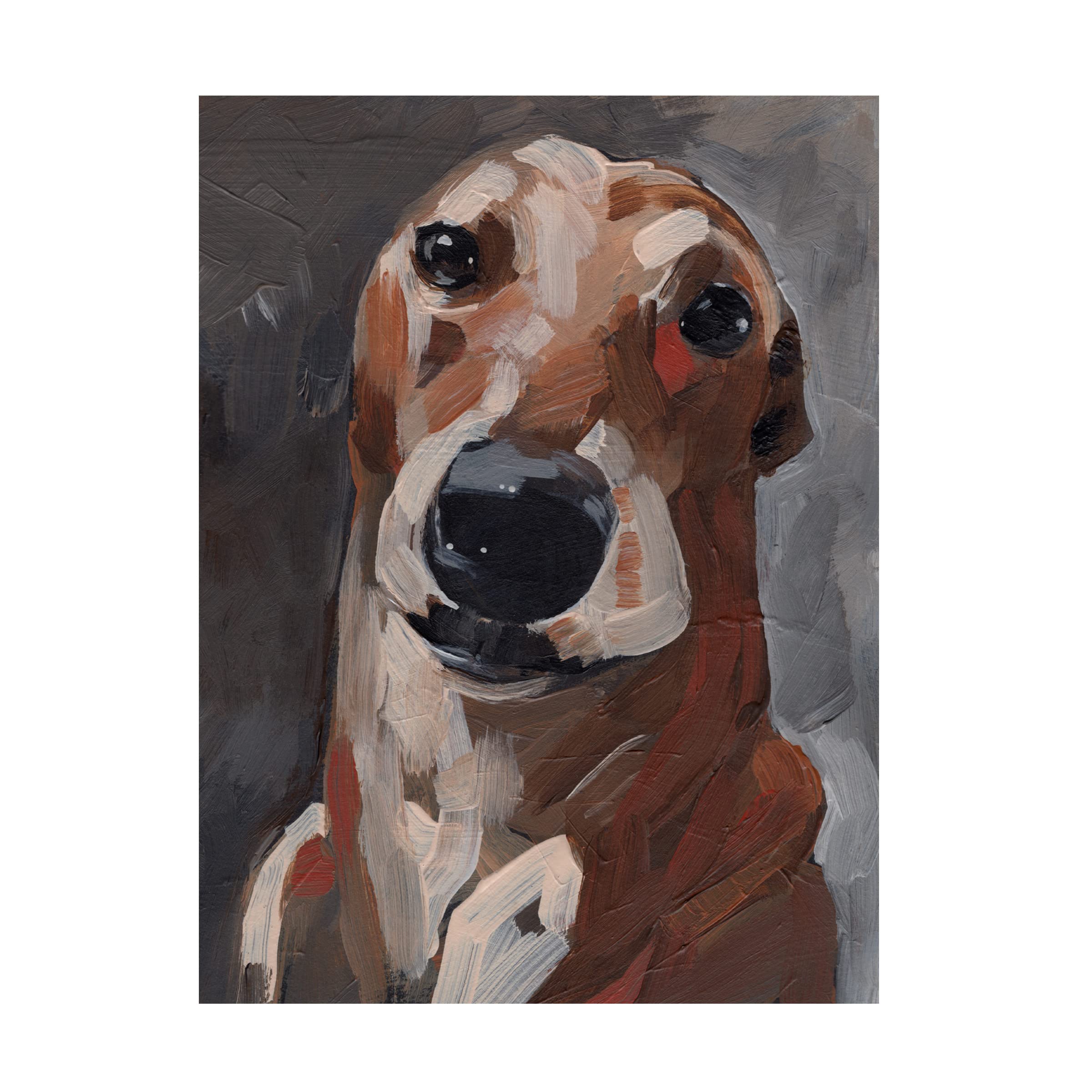 Jennifer Paxton Parker 'Good Boy I' Canvas Art Print - Premium Dog Pet Lover Wall Decor for Living Room, Bedroom & Office - Trademark Fine Art Collection
