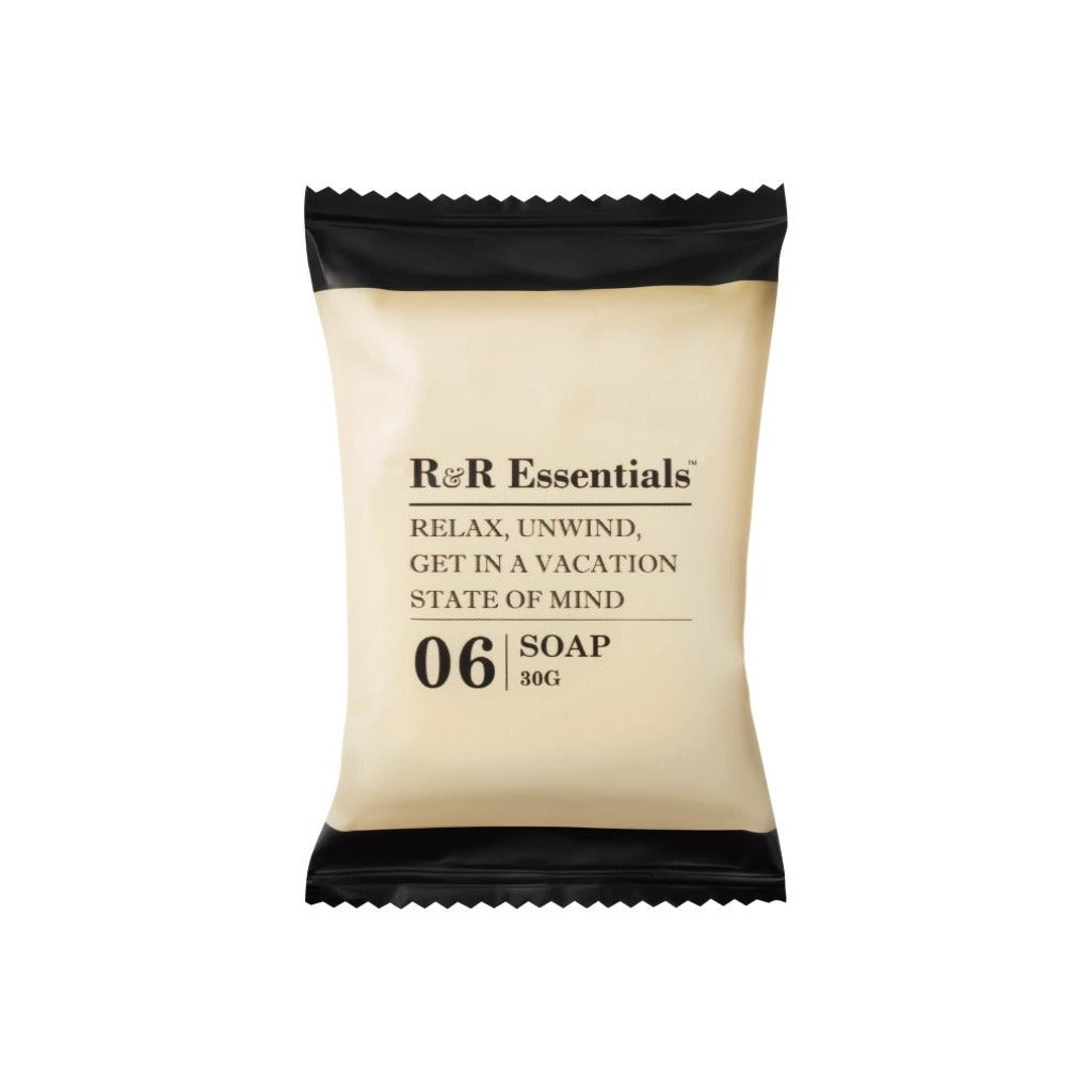 R&R Essentials Plastic Sachet Hand & Facial Soap - 1oz Travel Size, Gentle Cleansing for Sensitive Skin | Perfect for Travel, Gym, Camping & On-the-Go Hygiene