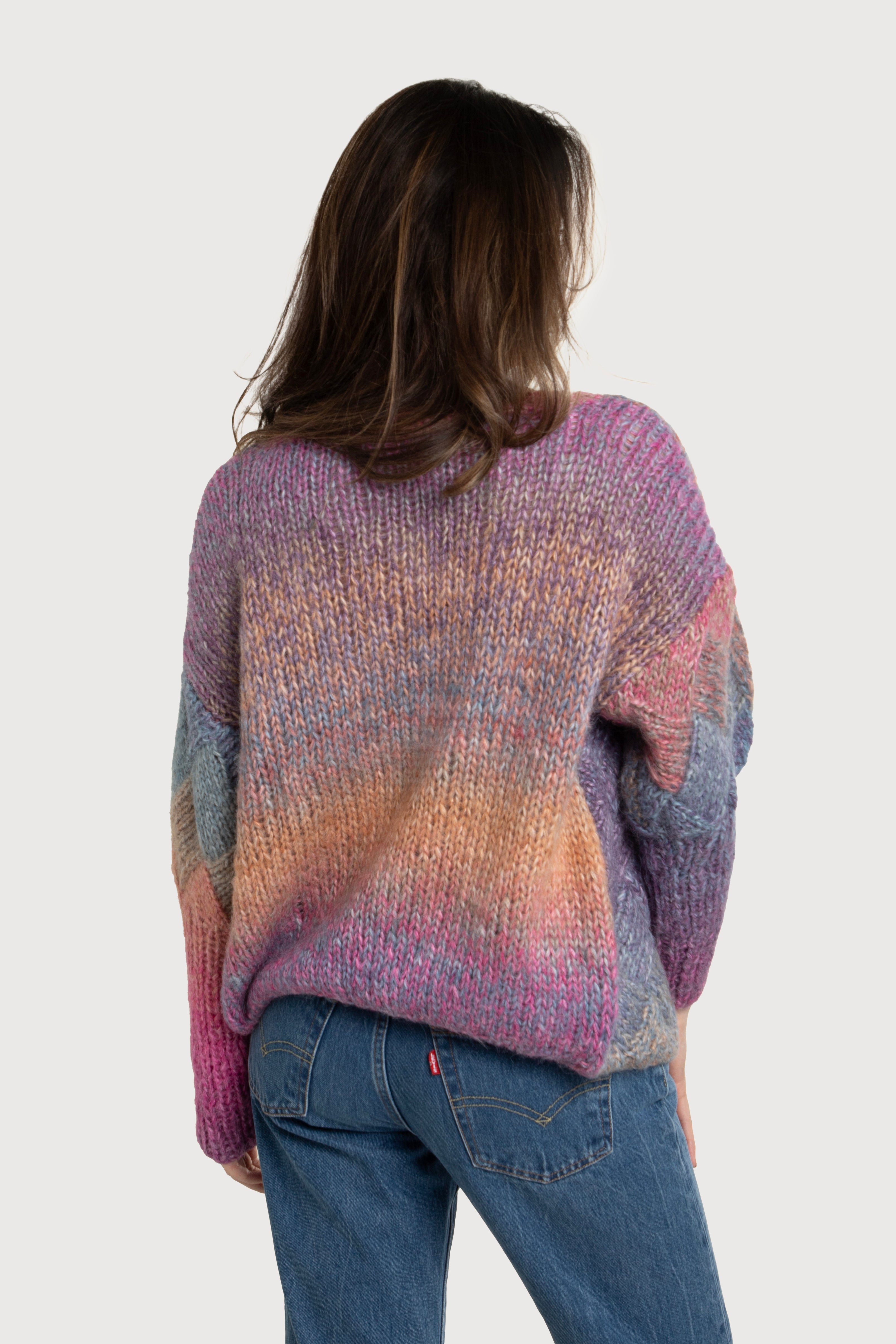 Cozy Knitted Cardigan for Women - Basket Weave Pattern Sweater | Perfect for Fall & Winter Layering, Office Wear & Casual Outfits