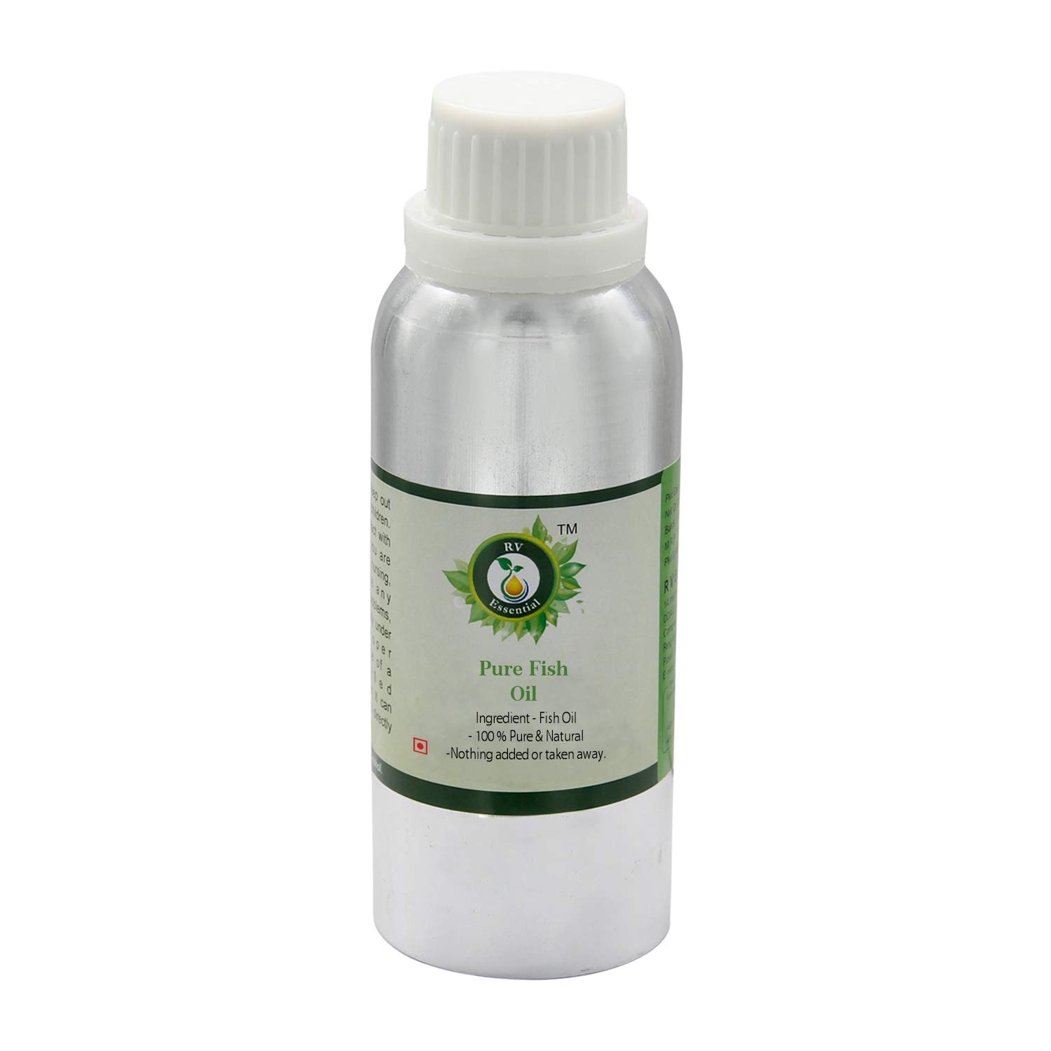 Premium RV Essential Pure Fish Oil 1250ml (42oz) - High Strength Cod Liver Oil Supplement for Heart, Brain & Joint Health - Supports Immunity & Skin Care - Ideal for Adults & Seniors Daily Wellness Routine