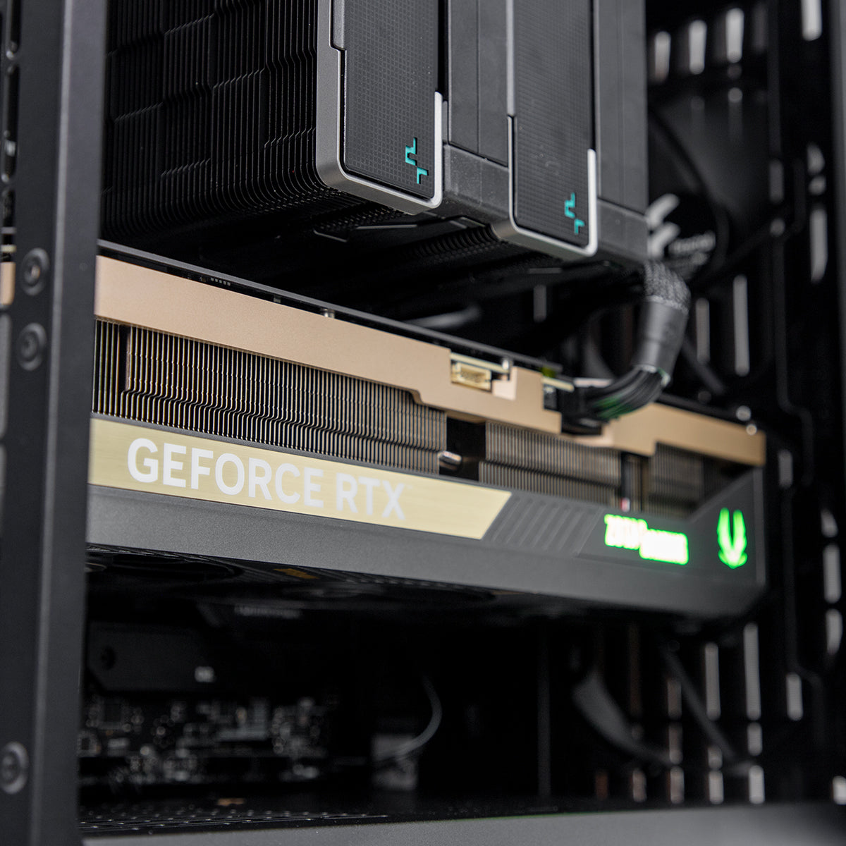 Chinkapin RTX 5080 Ryzen 7 9800X3D Gaming Desktop Computer - High Performance Gaming PC for 4K Gaming, VR & Streaming