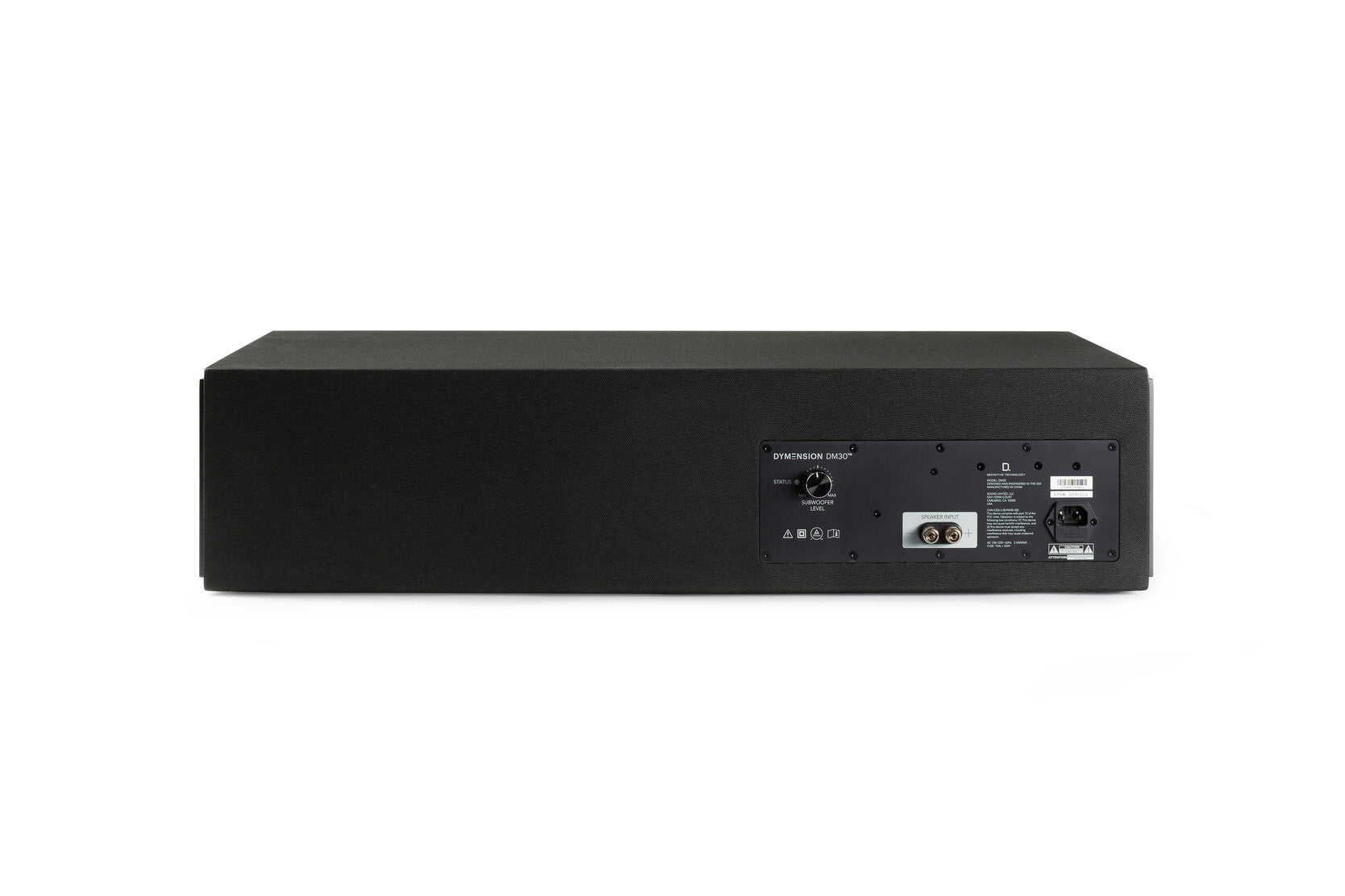 Definitive Technology Dymension DM30 High-End Center Channel Speaker with Built-in Subwoofer - Premium Home Theater Audio for Movies & Music - Open Box Condition