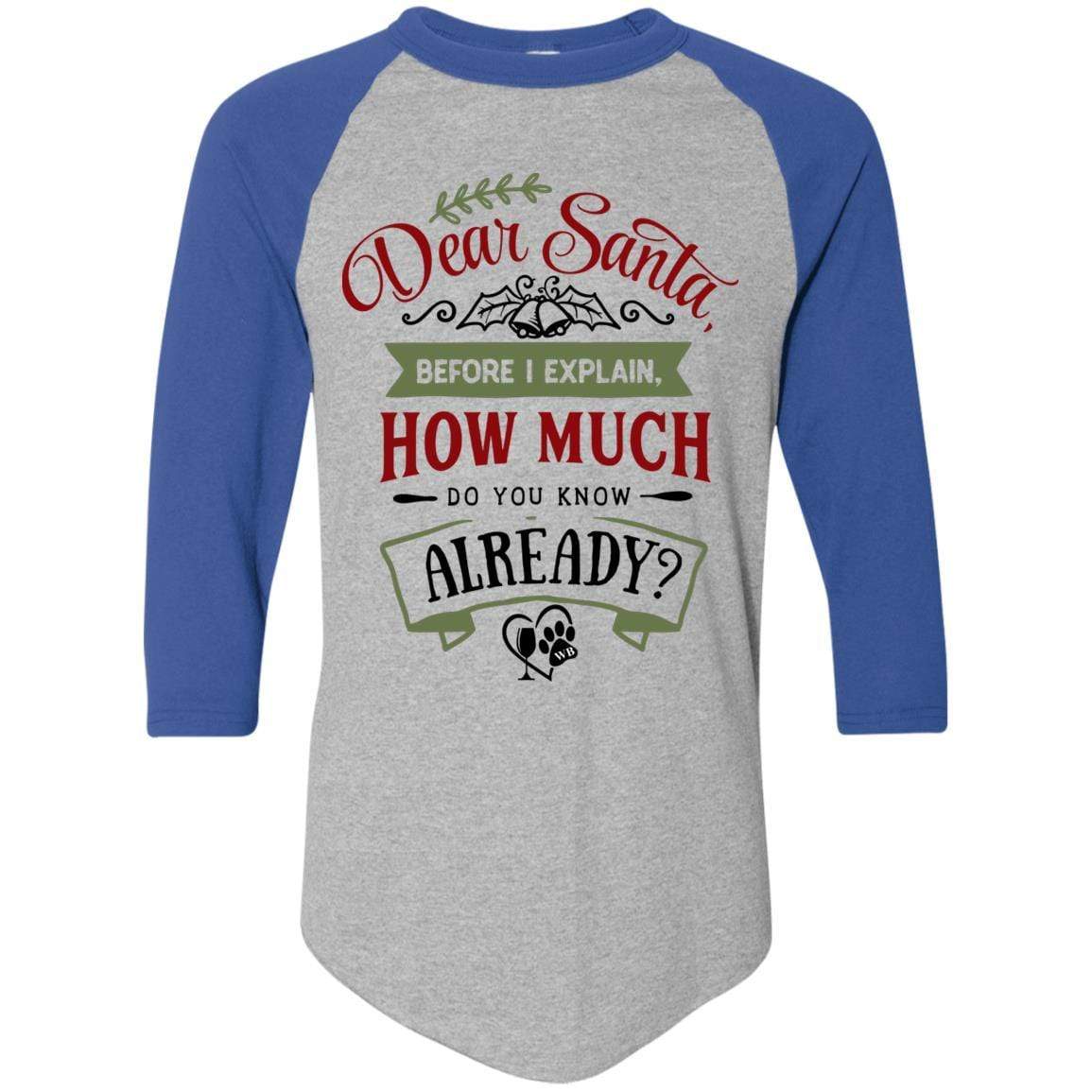 WineyBitches.Co Colorblock Raglan Jersey T-Shirt - Women's Fashion Casual Tee for Outfits, Lounge & Streetwear
