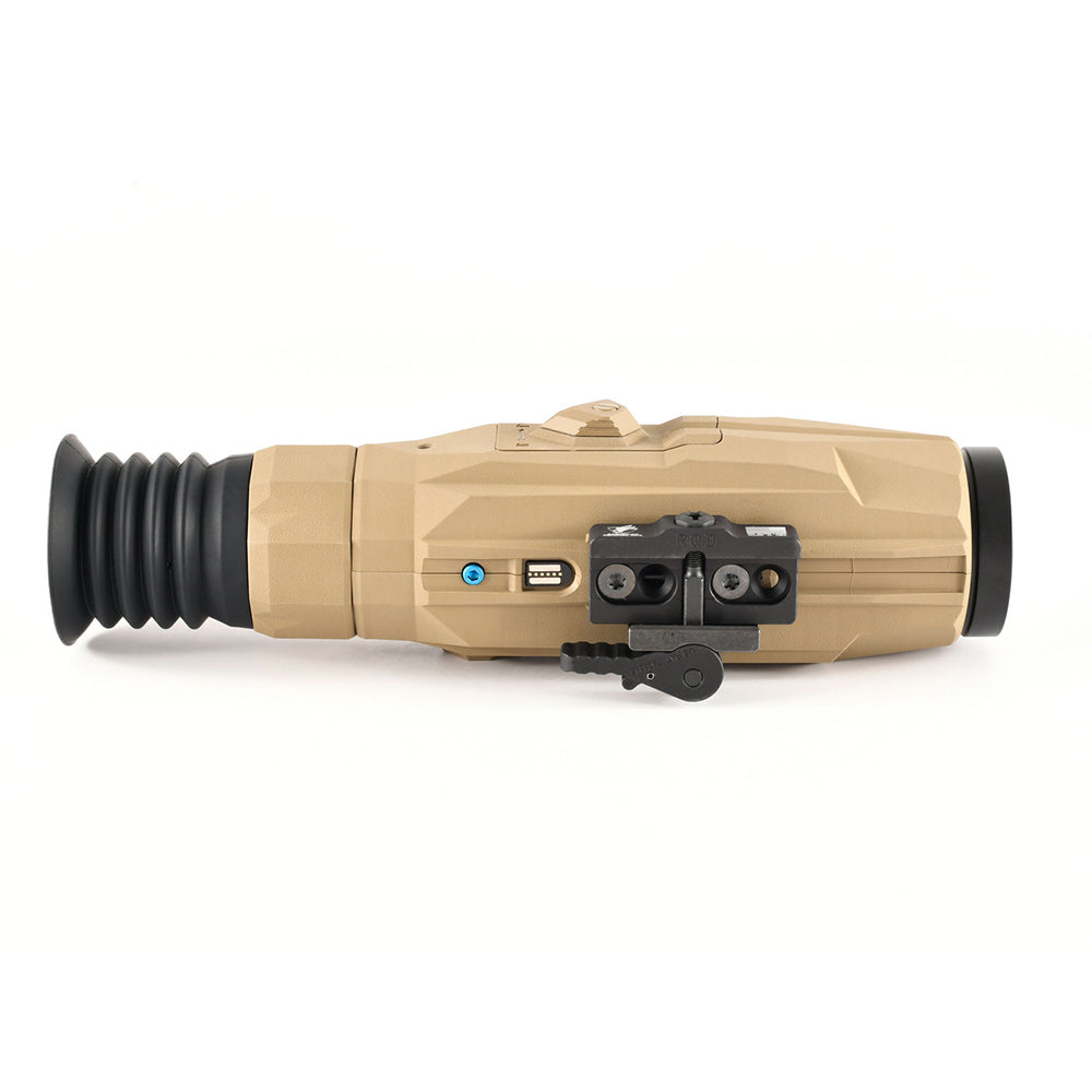 iRay Alpha 3-8x LPVO Thermal Rifle Scope - Long Range 2400 Yards for Hunting & Tactical Shooting