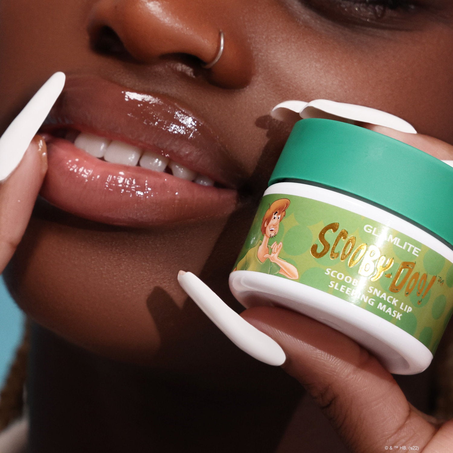 Scooby Doo™ Scooby Snacks Lip Balm & Gloss Duo - Moisturizing & Shiny Lip Care Set for Kids & Adults - Perfect for Halloween, Cosplay & Everyday Use