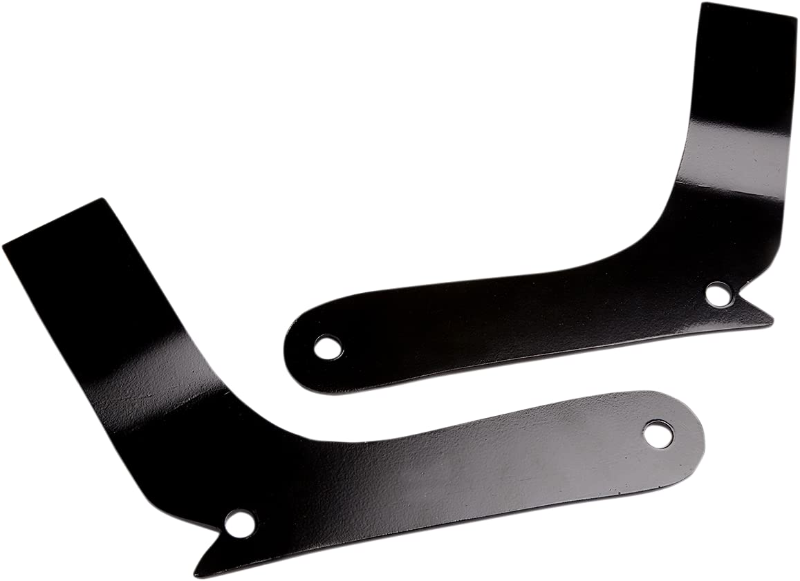 Cycle Visions Sissy Bar Side Plates CV8095 - Chrome Motorcycle Accessories for Harley Davidson, Custom Bike Parts - Perfect for Cruiser & Chopper Style Upgrades