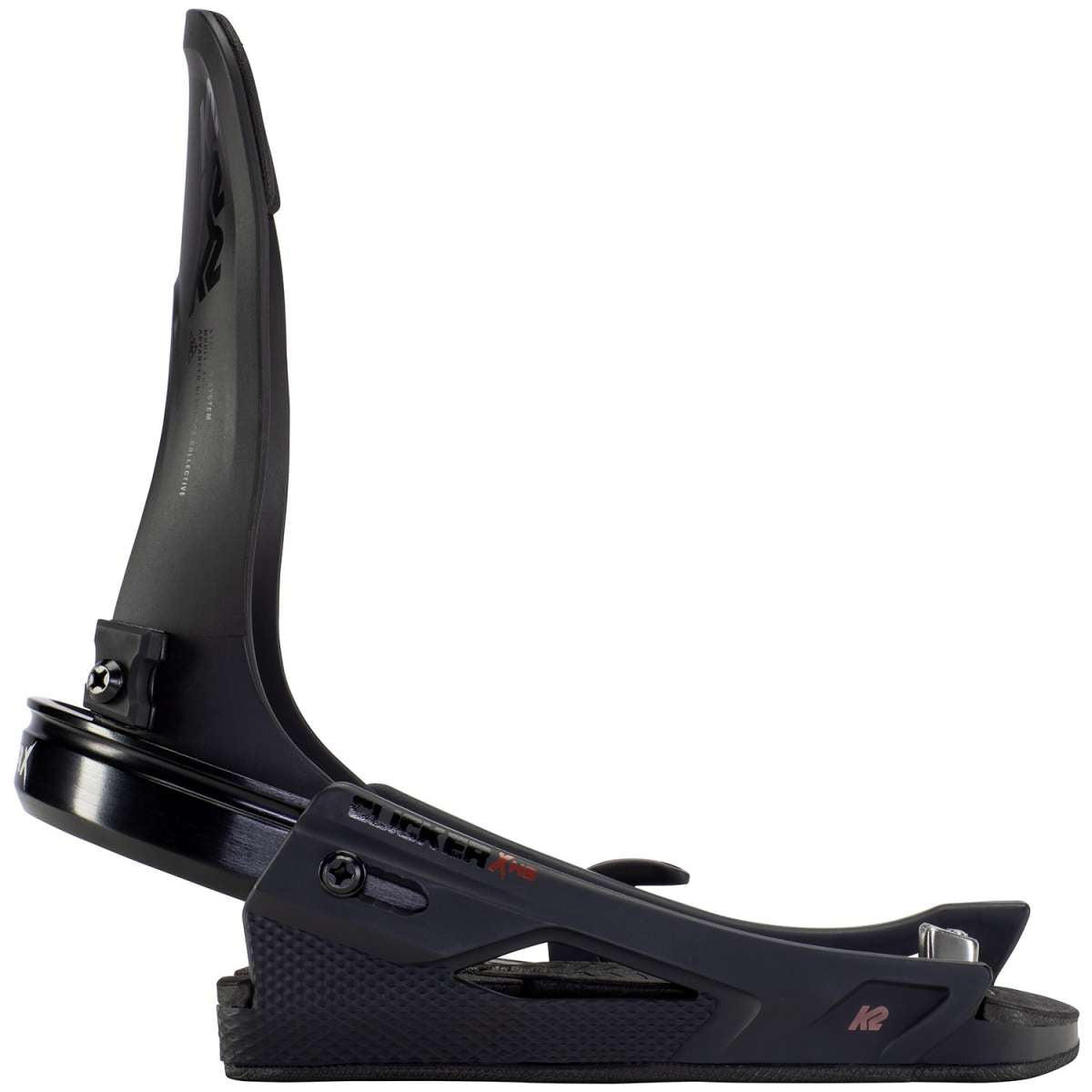 K2 Clicker X HB Snowboard Bindings 2023 - High-Performance Snowboard Bindings for All-Mountain & Freestyle Riding | Perfect for Powder, Park & Backcountry Adventures