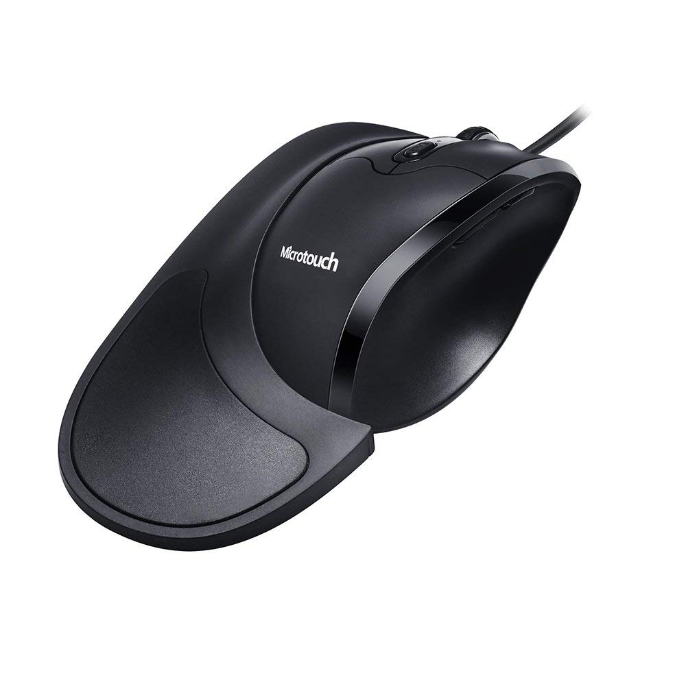 Microtouch NEWTRAL 3 Wireless Mouse - Ergonomic Bluetooth Mouse for Laptop, PC, Mac - Silent Click, Portable Design for Office, Travel & Home Use