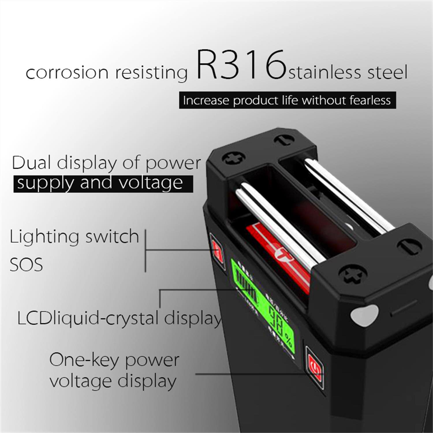 14.8V 20000mAh Rechargeable Lithium Battery with Aluminum Alloy Case - Compatible with Daiwa & Shimano Electric Fishing Reels - Perfect for Ocean Fishing Boats, Trolling Motors, and Saltwater Fishing Gear