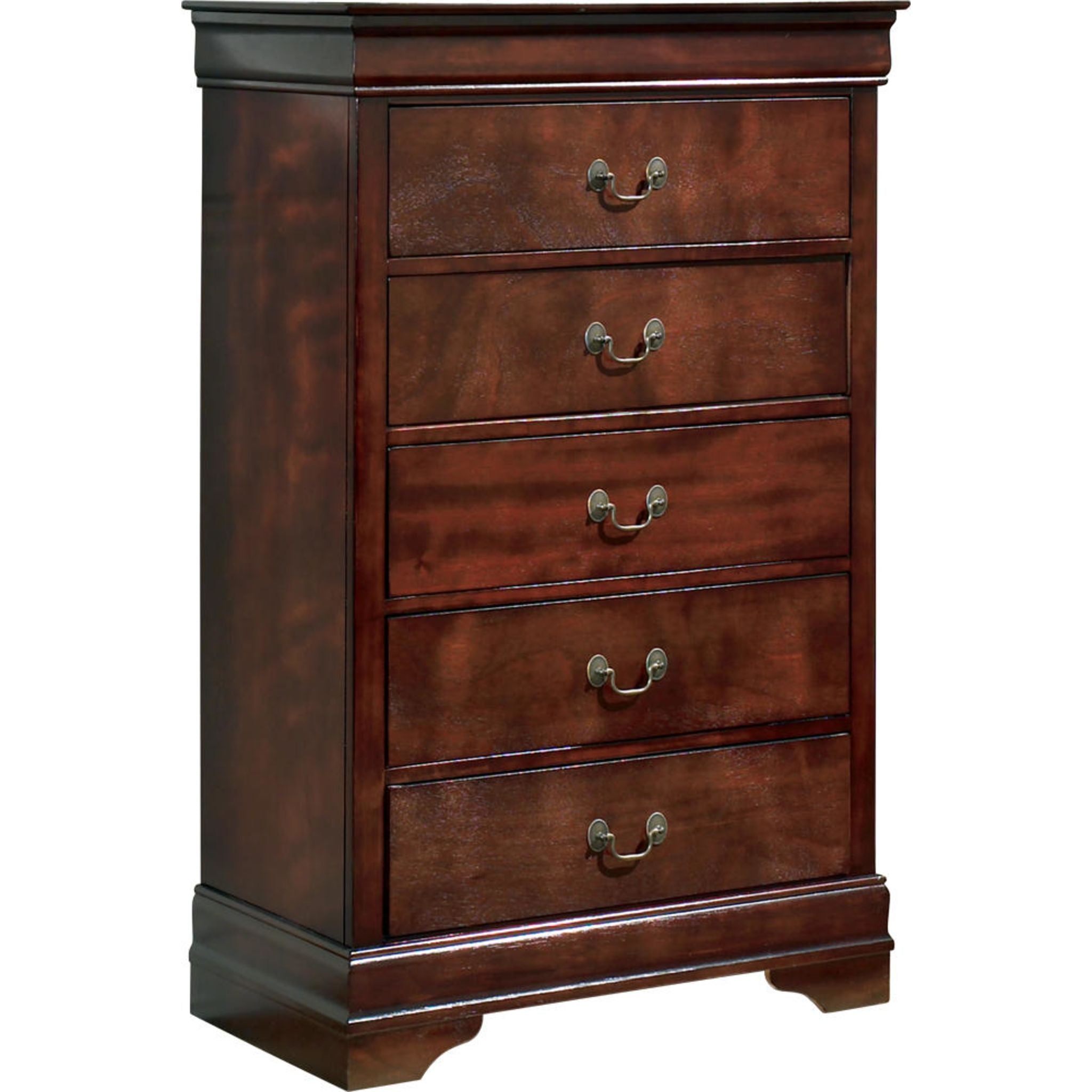 Alisdair Dark Brown Wooden Chest - Stylish Storage for Bedroom, Living Room & Office Organization