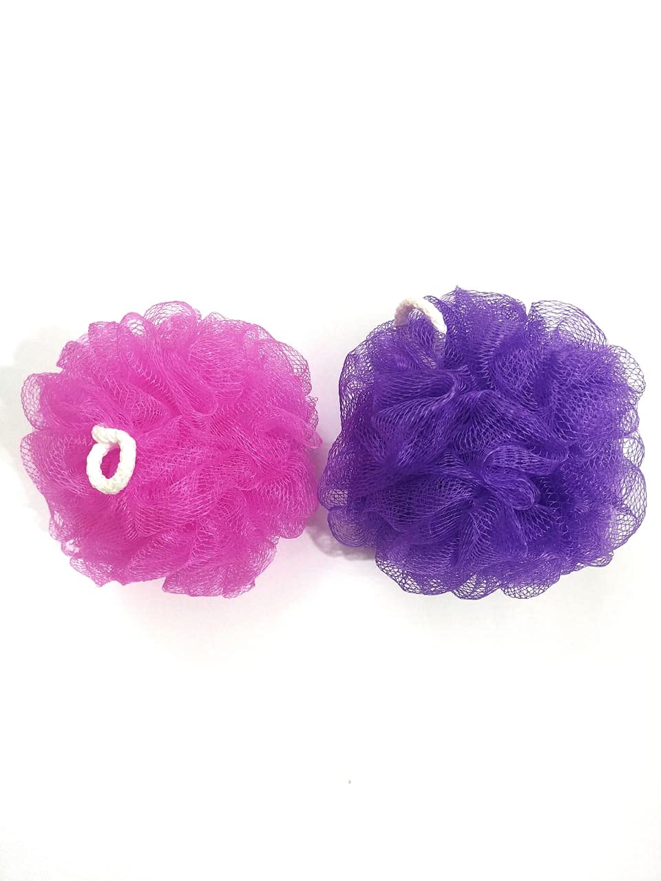 Organic Loofah Sponge Scrubber - Exfoliating Bath & Body Wash Puff for Men, Women & Kids - Pack of 2 - Gentle Skin Cleansing for Shower, Spa & Daily Skincare Routine