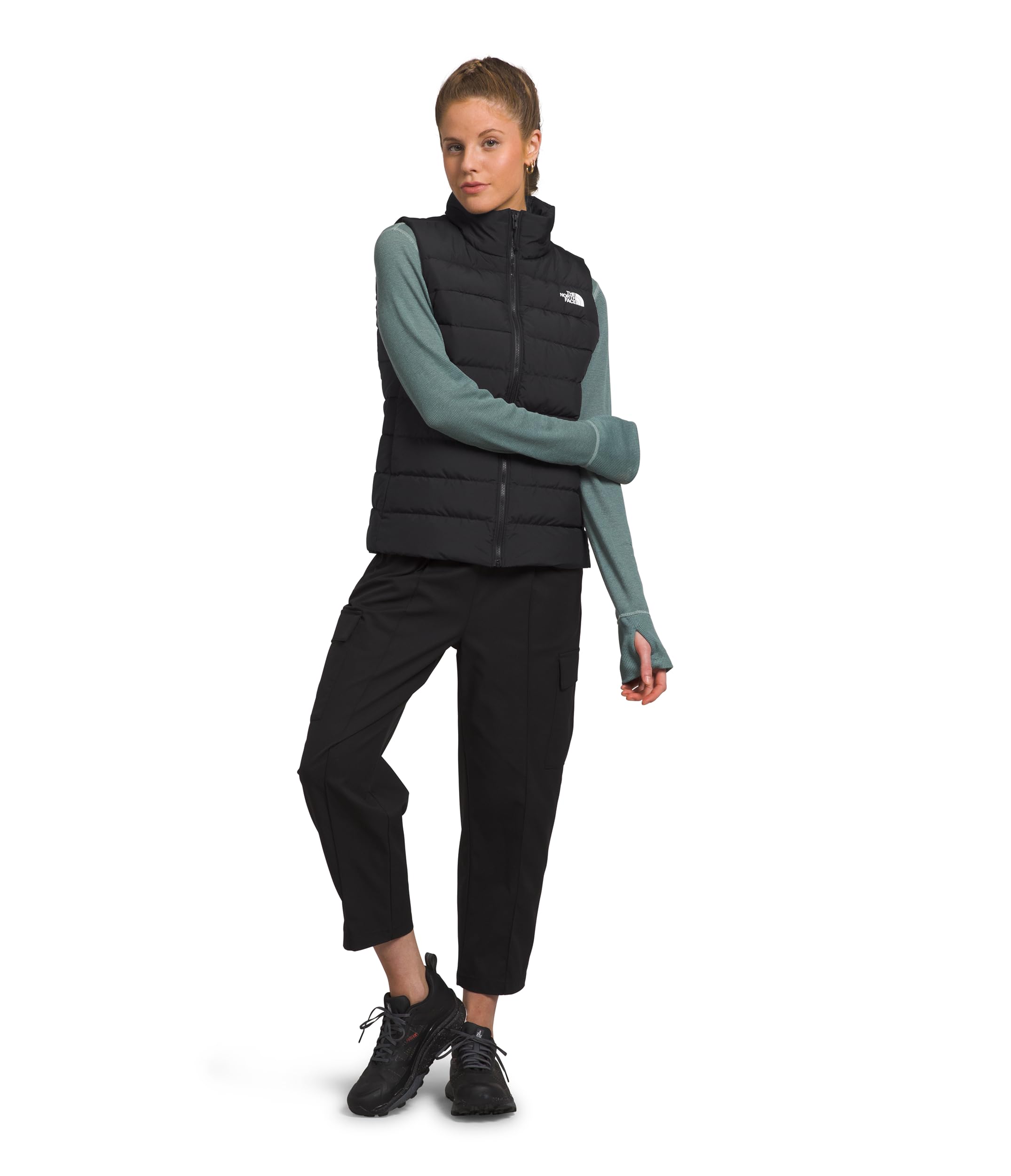 The North Face Aconcagua 3 Women's Lightweight Packable Down Vest for Hiking, Travel & Outdoor Activities